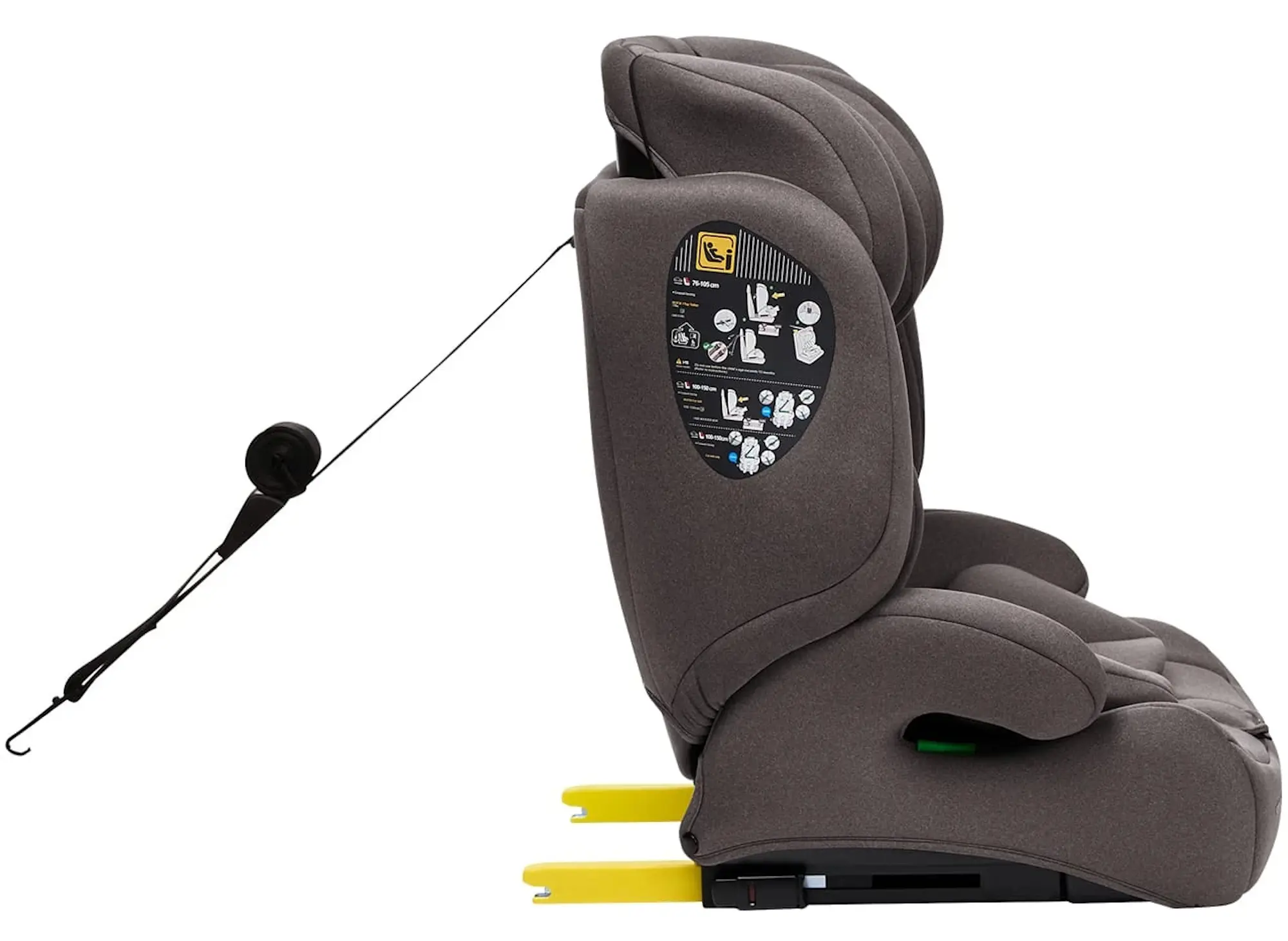 Scaun auto Kikka Boo i-Bronn i-Size Isofix (Beige)