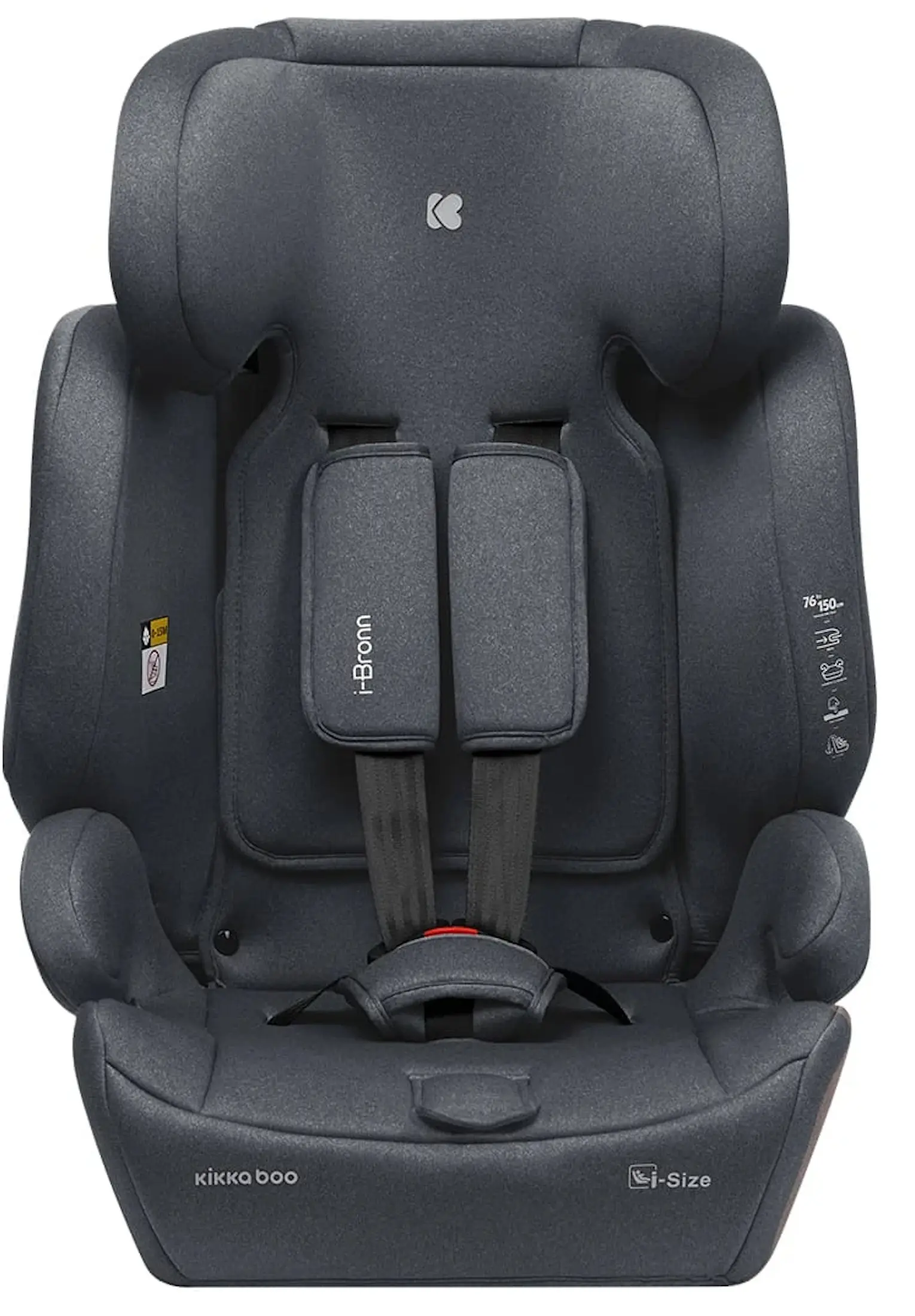 Scaun auto Kikka Boo i-Bronn i-Size Isofix (Grey)
