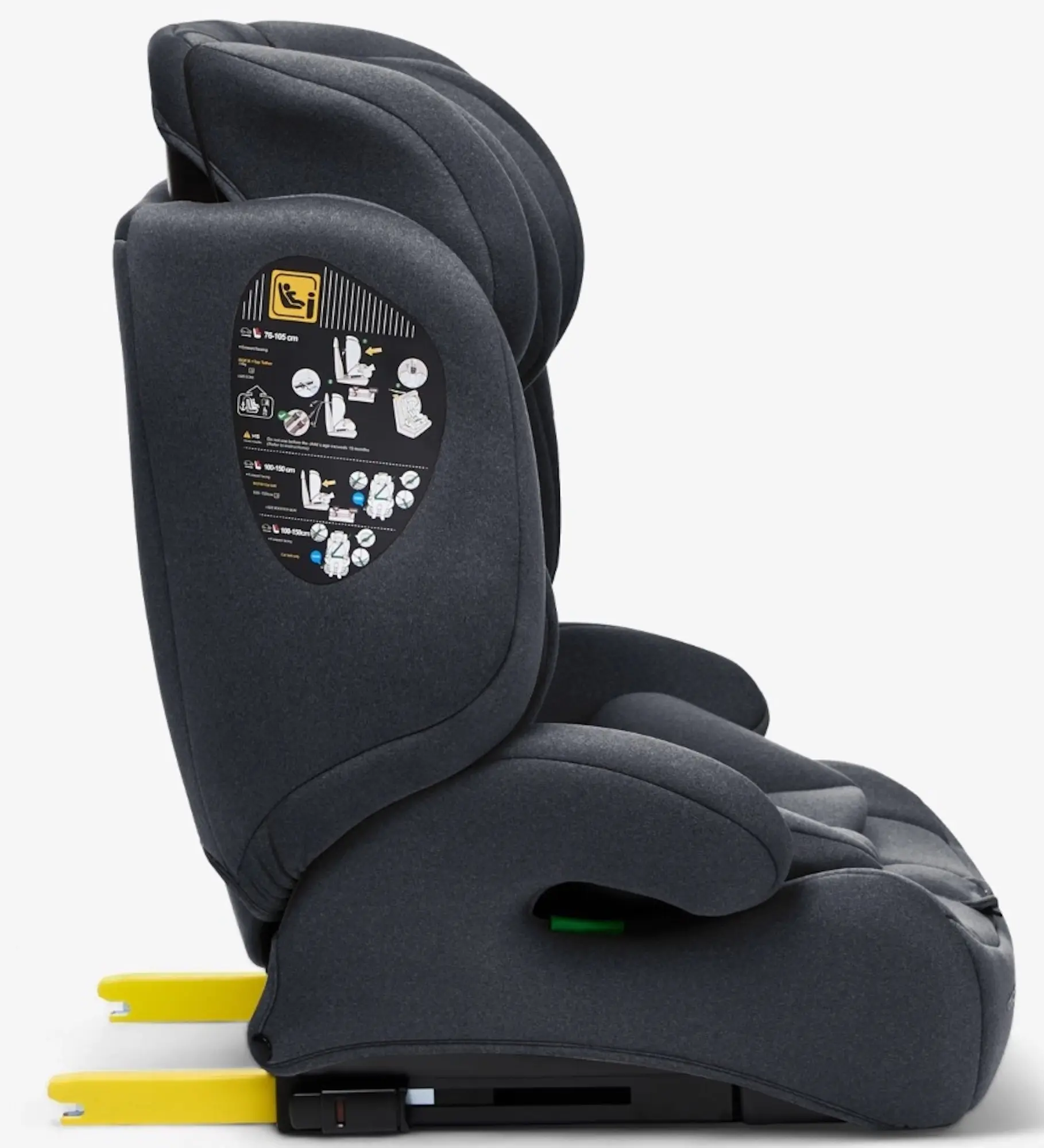 Scaun auto Kikka Boo i-Bronn i-Size Isofix (Grey)