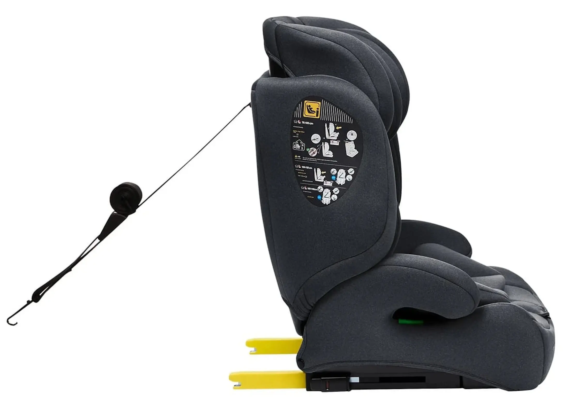 Scaun auto Kikka Boo i-Bronn i-Size Isofix (Grey)