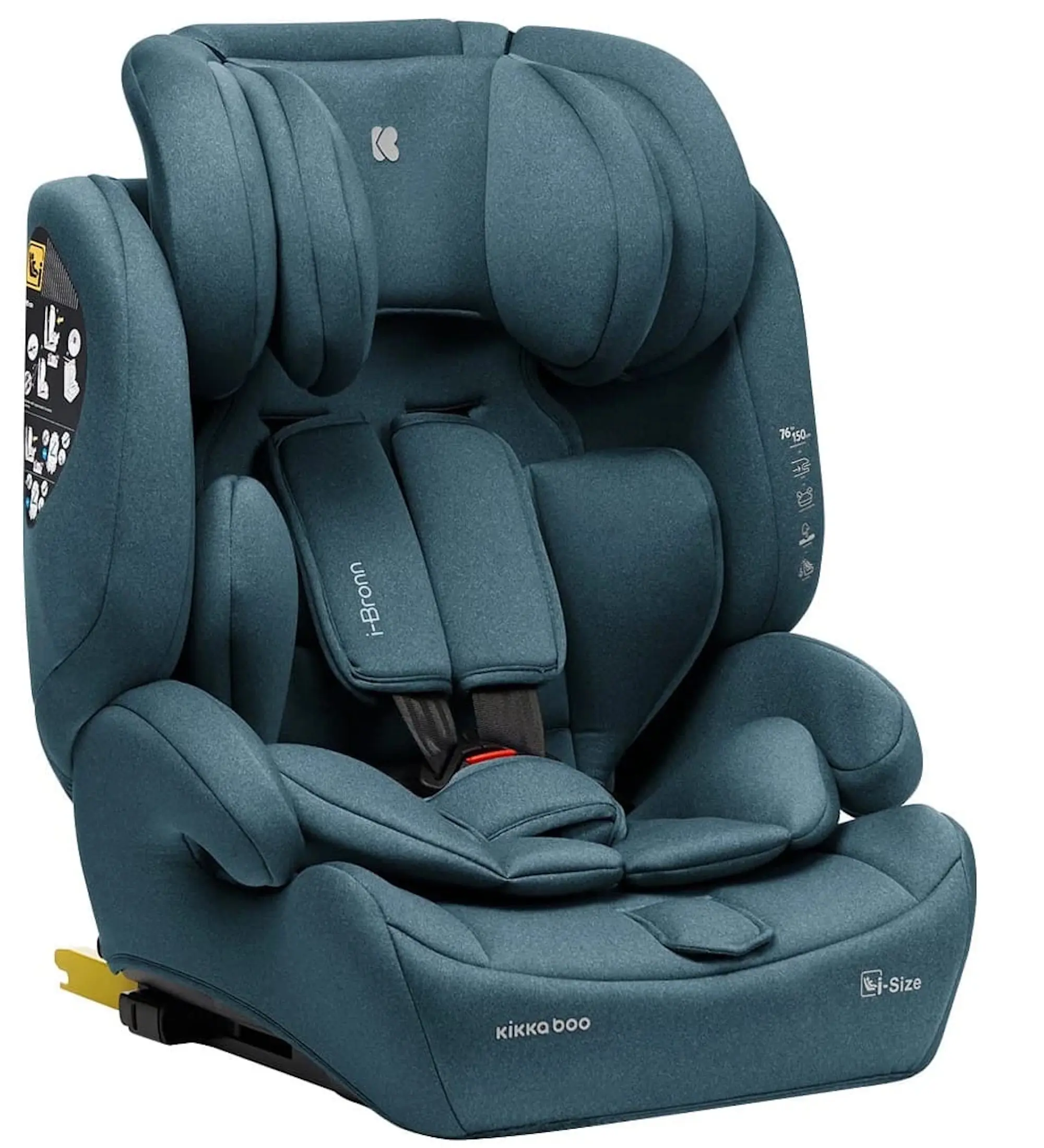 Scaun auto Kikka Boo i-Bronn i-Size Isofix (Mint)