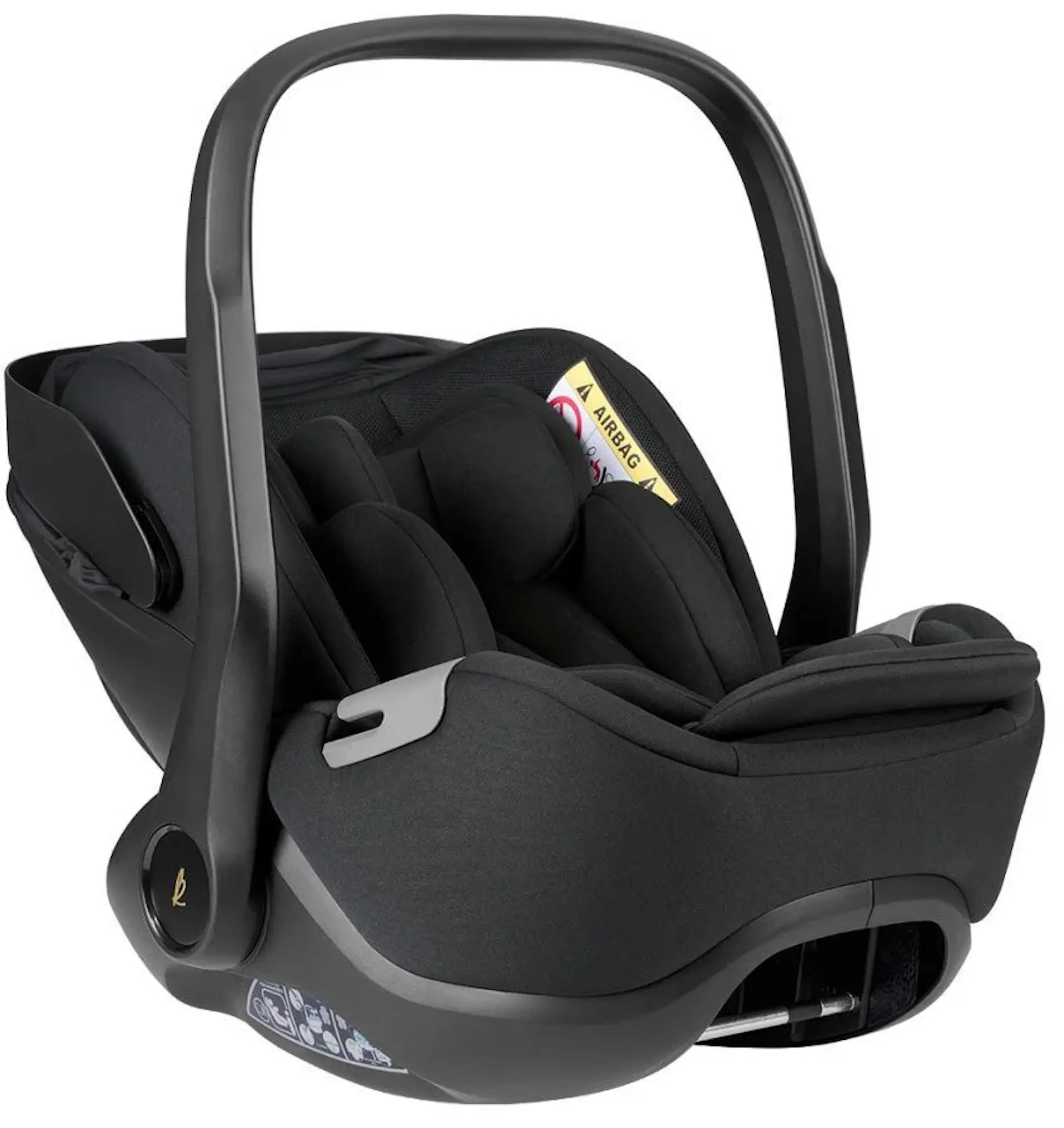 Scaun auto Kikka Boo i-Class Goya i-Size (Black) - 2