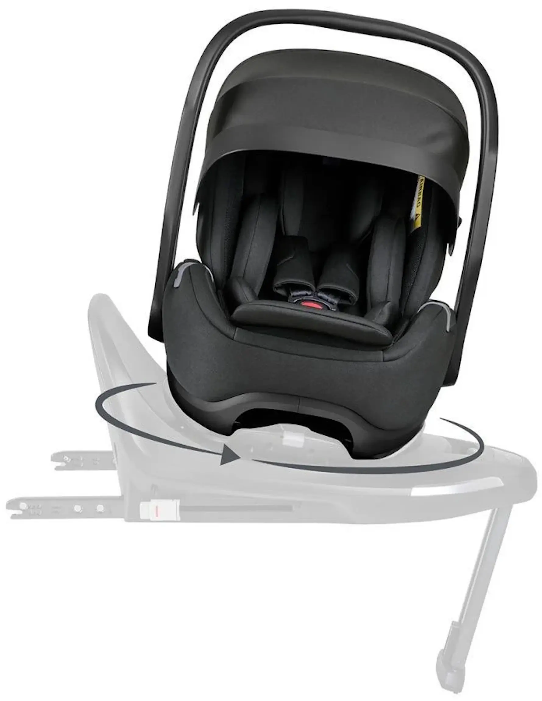 Scaun auto Kikka Boo i-Class Goya i-Size (Black) - 5