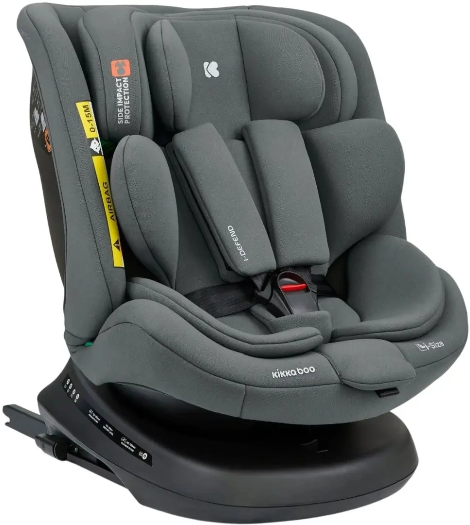Scaun auto Kikka Boo i-Defend (Grey)