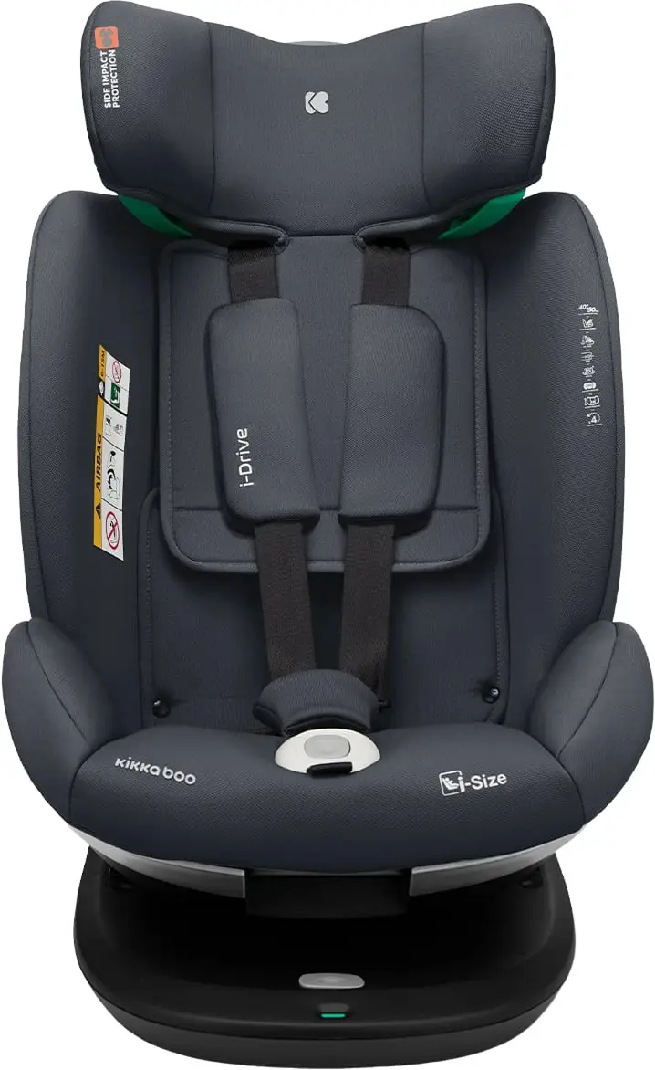 Автокресло Kikka Boo i-Drive i-Size (Dark Grey) - 2