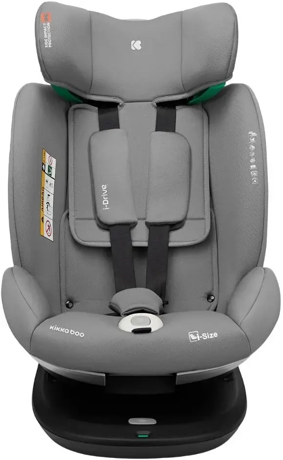 Scaun auto Kikka Boo i-Drive i-Size (Light Grey) - 8