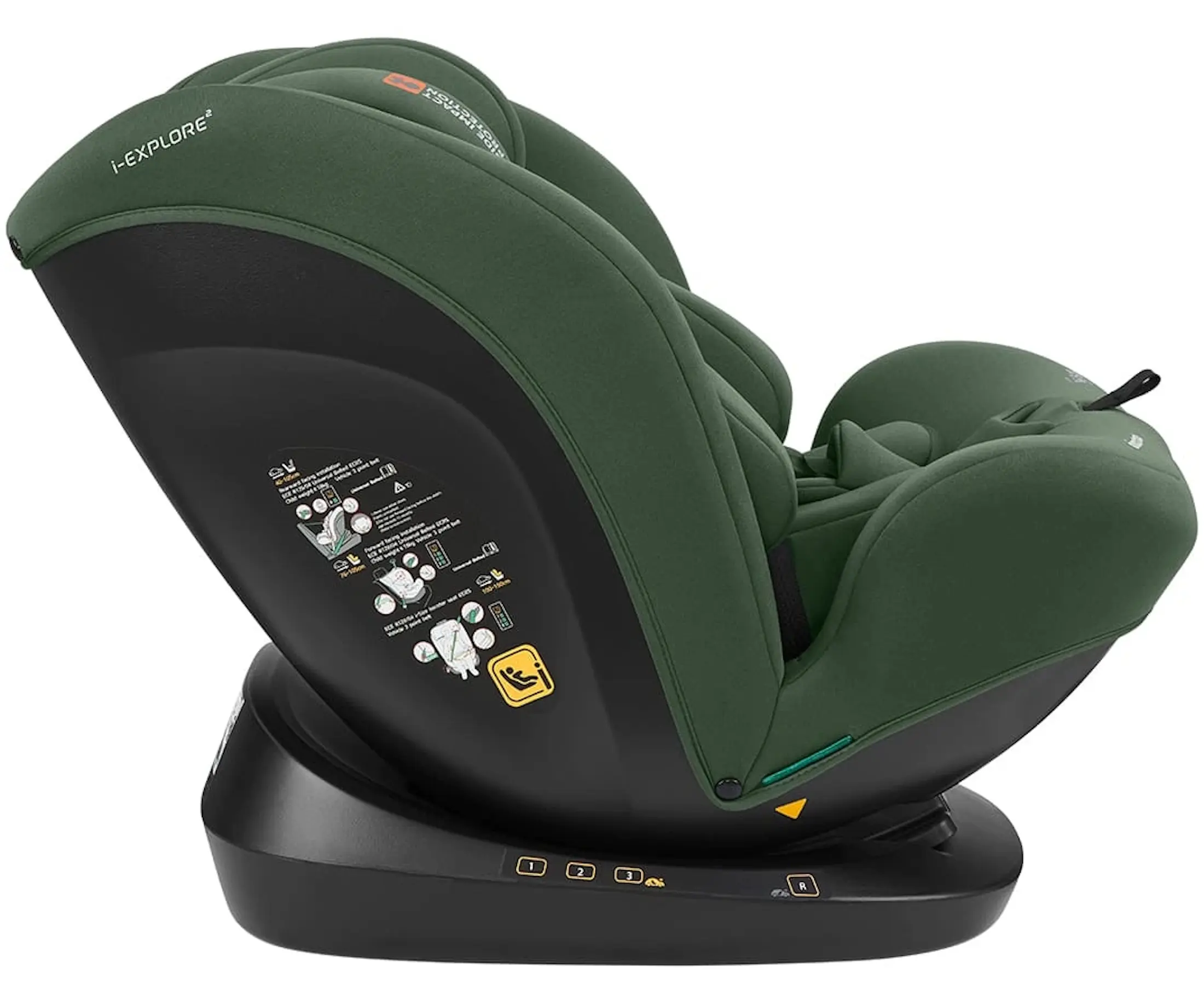 Scaun auto Kikka Boo i-Explore 2 (Army Green)