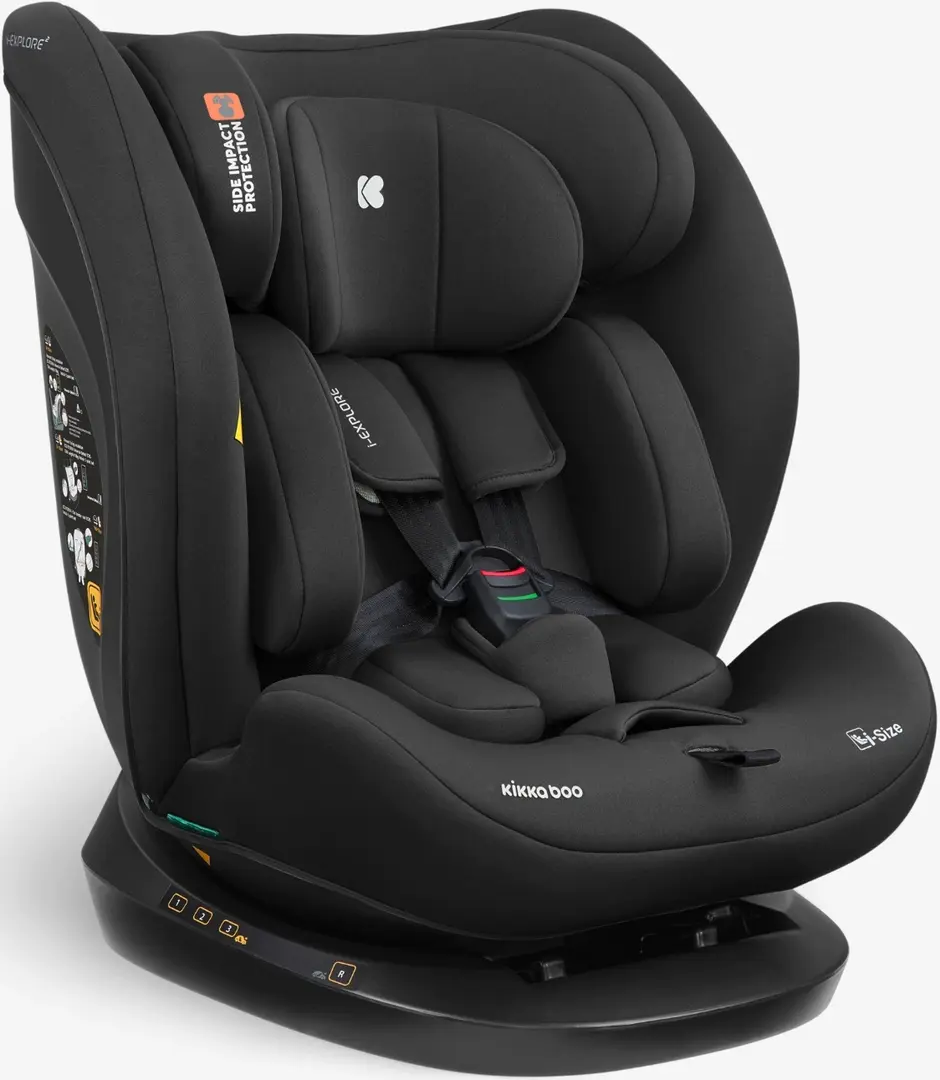 Scaun auto Kikka Boo i-Explore 2 (Black)