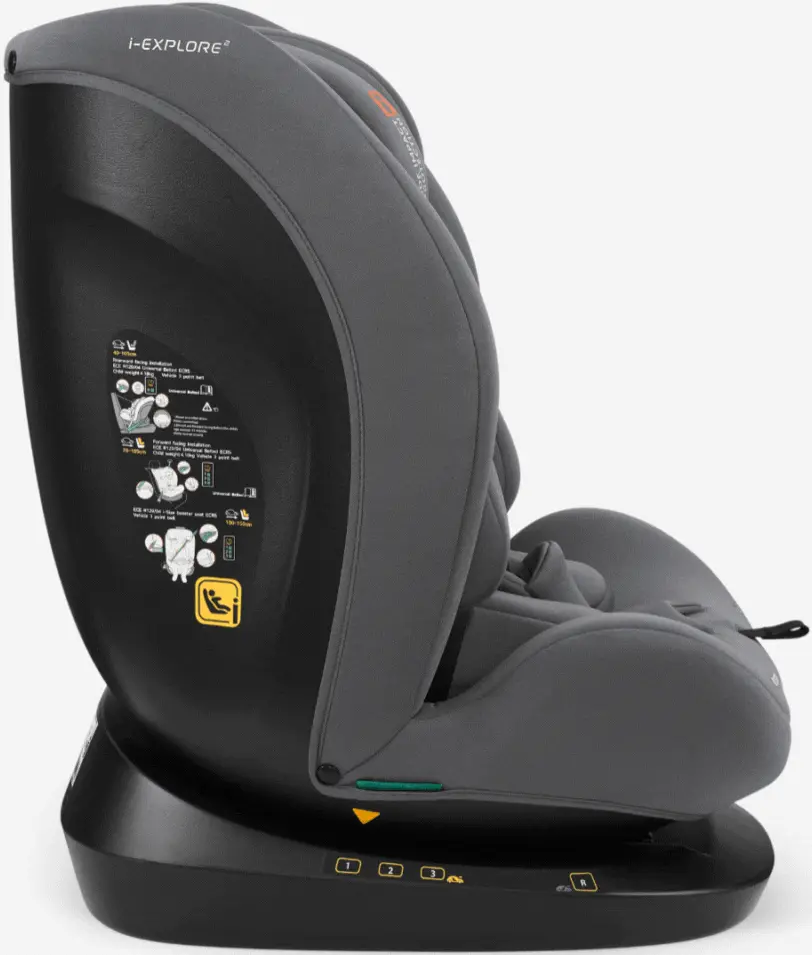Автокресло Kikka Boo i-Explore 2 i-Size (Grey) - 3