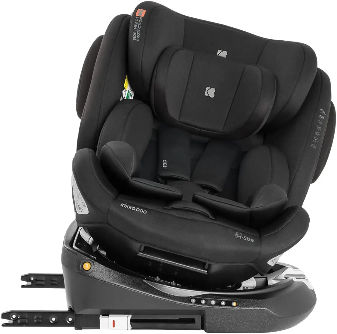 Scaun auto Kikka Boo i-Felix i-Size (Black) - 3