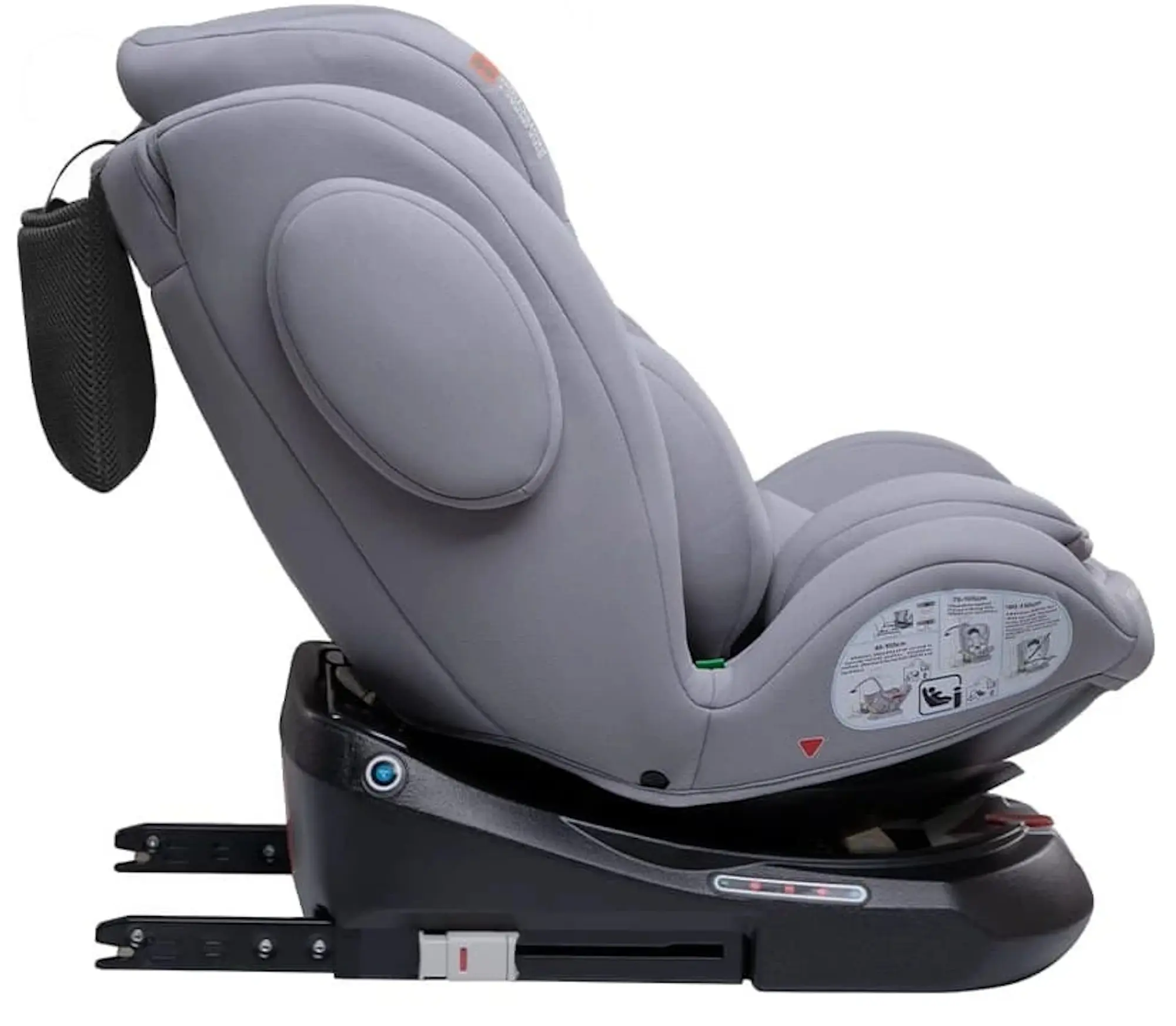 Scaun auto Kikka Boo i-Felix i-Size Isofix (Light Grey)