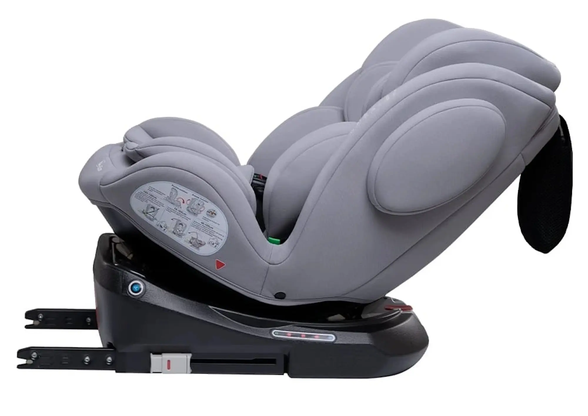 Scaun auto Kikka Boo i-Felix i-Size Isofix (Light Grey)