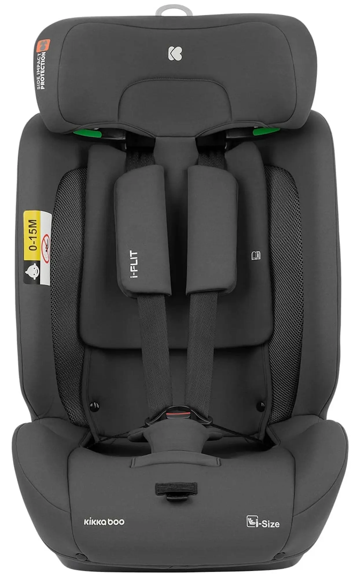 Scaun auto Kikka Boo i-Flit i-Size Isofix (Dark Grey) - 3