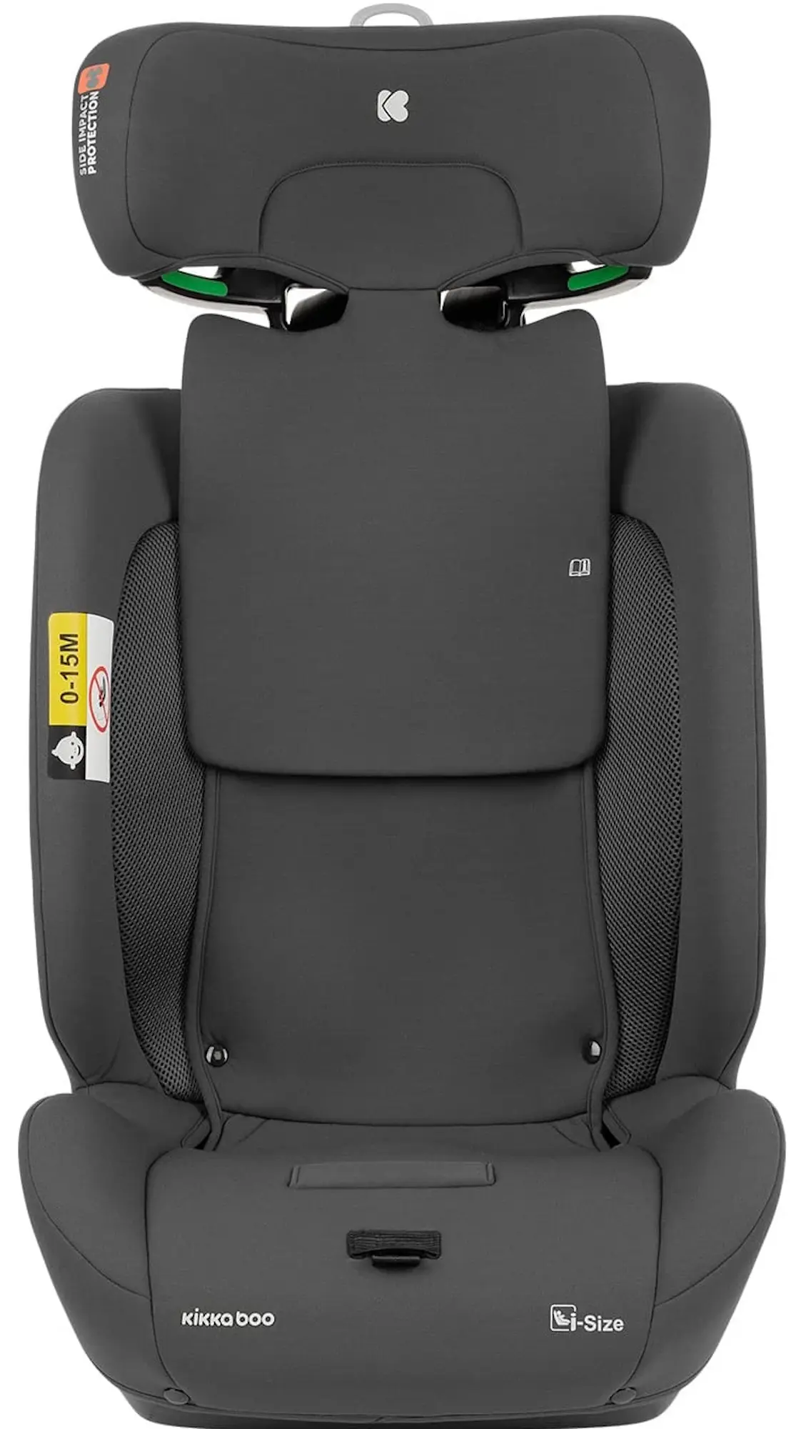 Scaun auto Kikka Boo i-Flit i-Size Isofix (Dark Grey) - 4