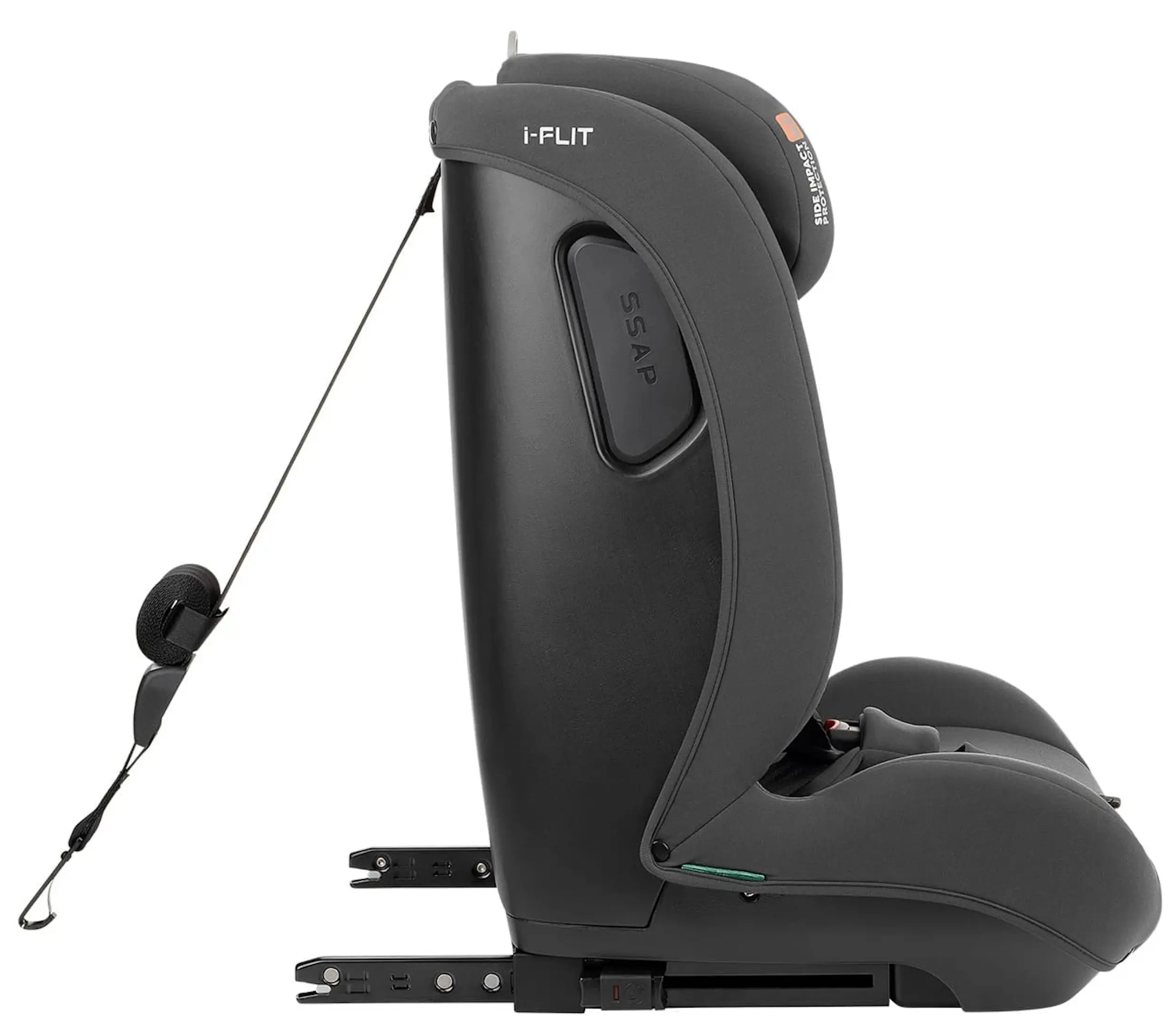 Scaun auto Kikka Boo i-Flit i-Size Isofix (Dark Grey) - 7