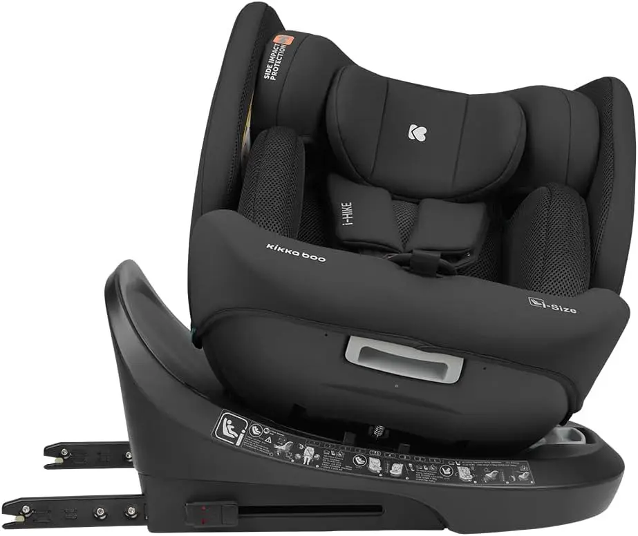 Scaun auto Kikka Boo i-Hike i-Size (Black) - 3
