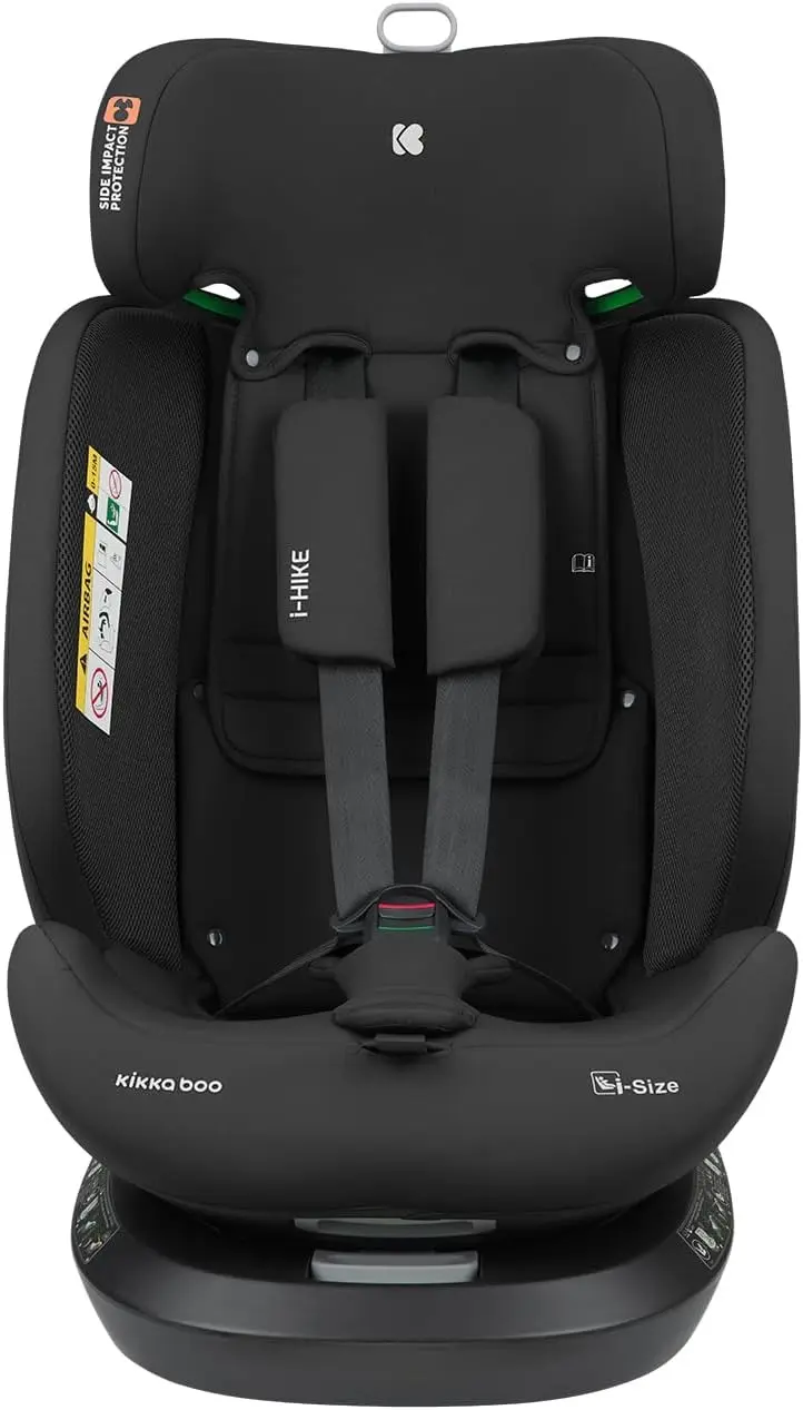 Scaun auto Kikka Boo i-Hike i-Size (Black) - 7
