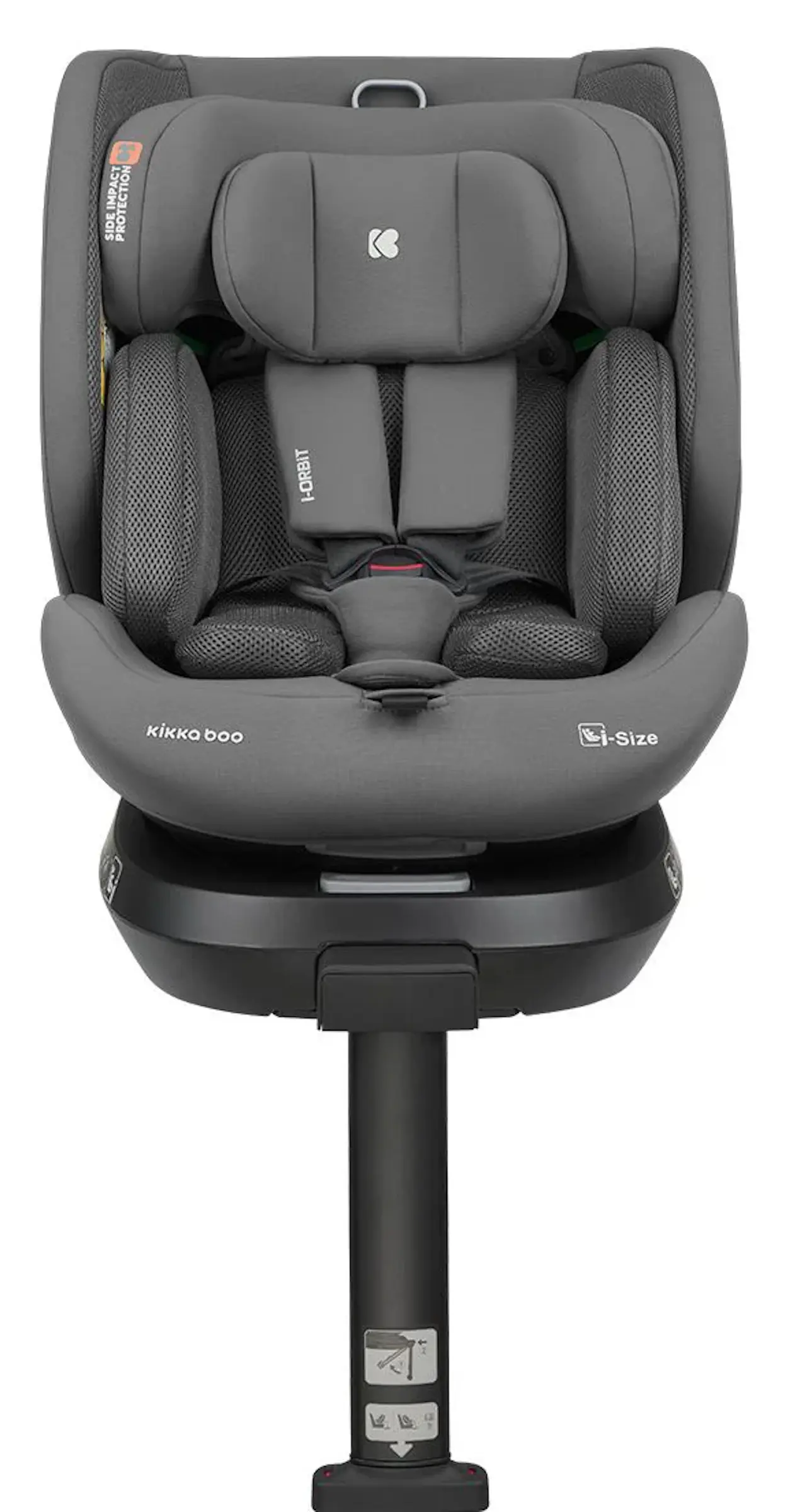 Автокресло Kikka Boo i-Orbit i-Size (Dark Grey) - 5