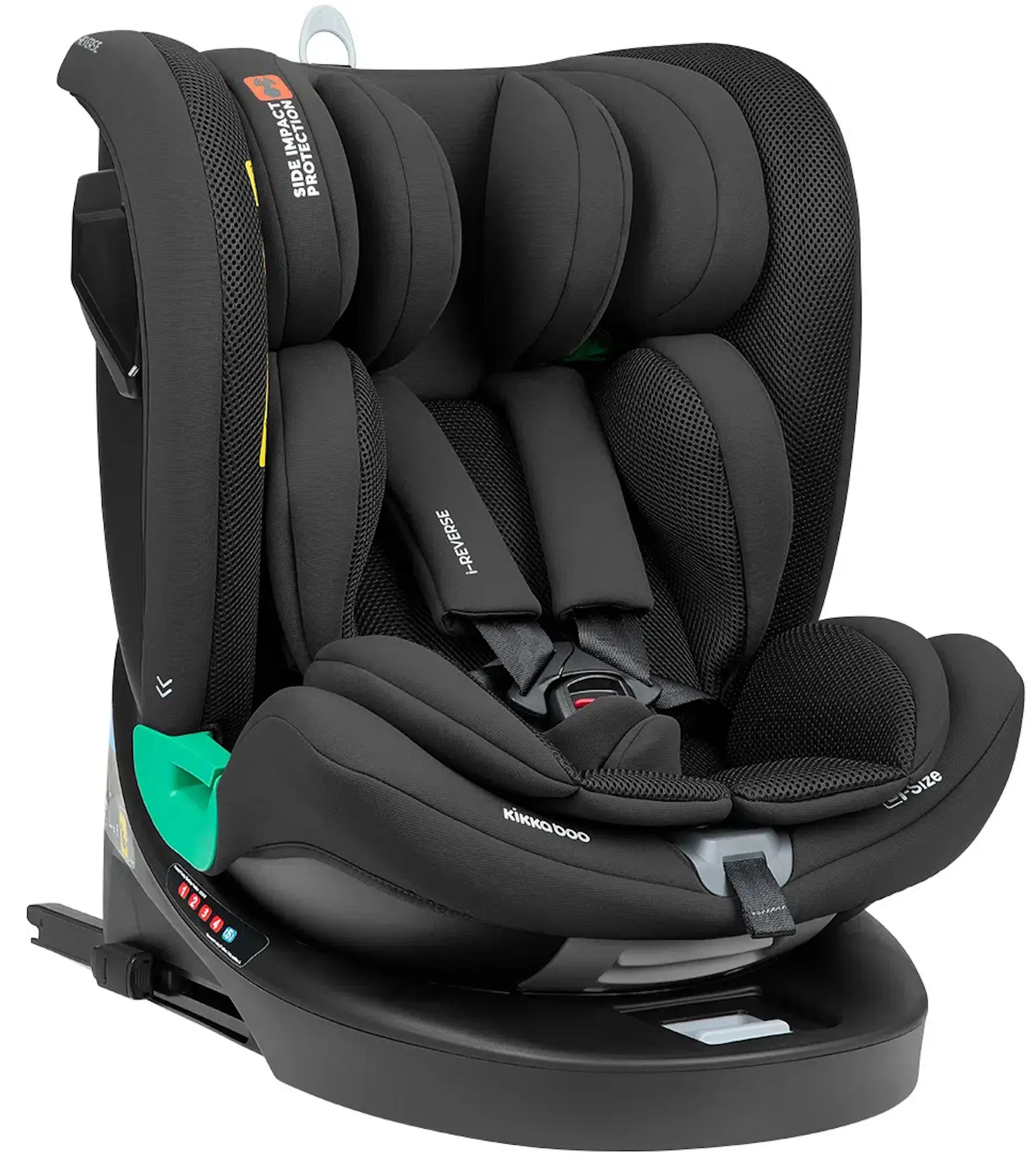 Scaun auto Kikka Boo i-Reverse i-Size (Black)