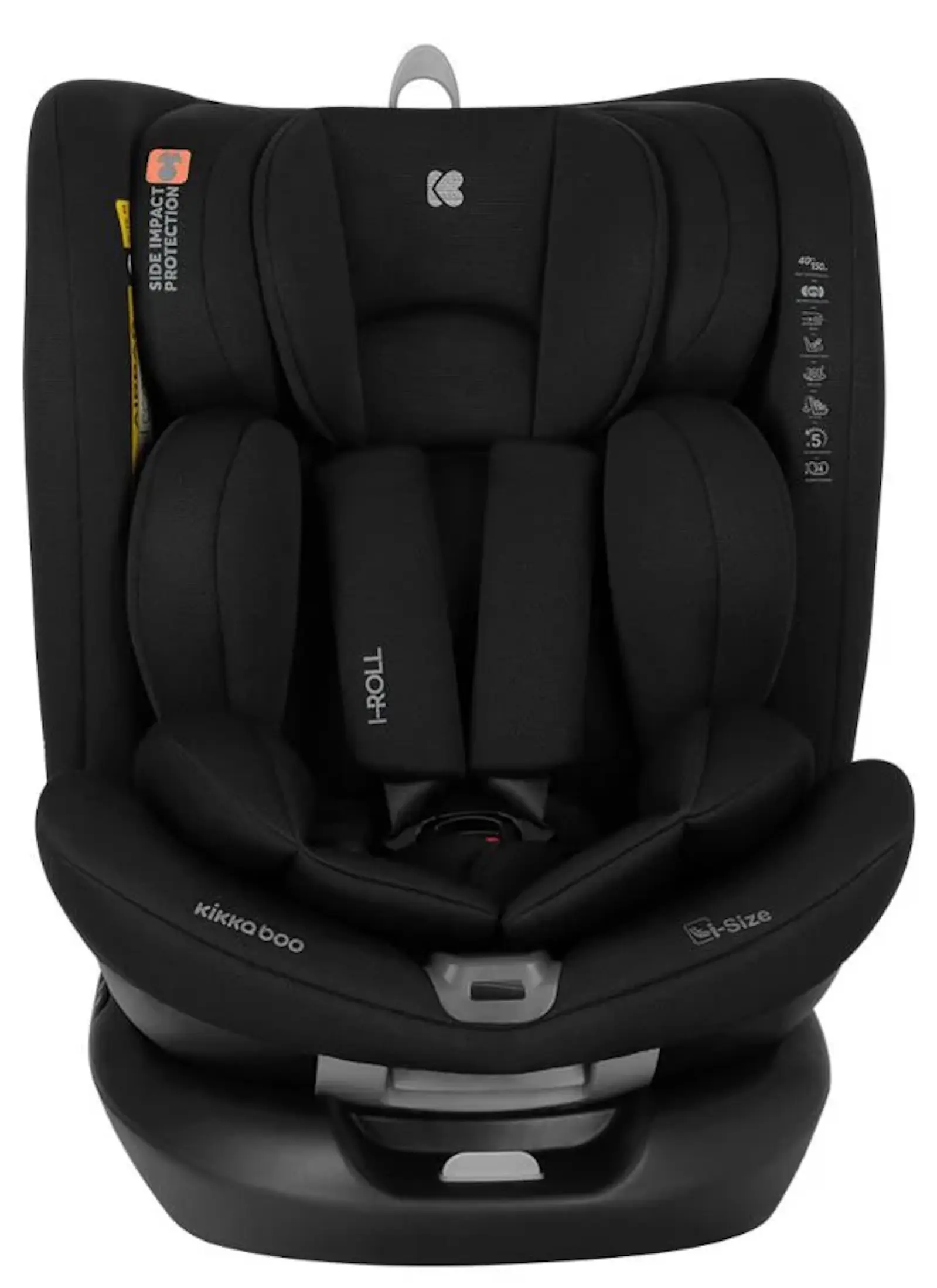 Автокресло Kikka Boo i-Roll i-Size (Black) - 7