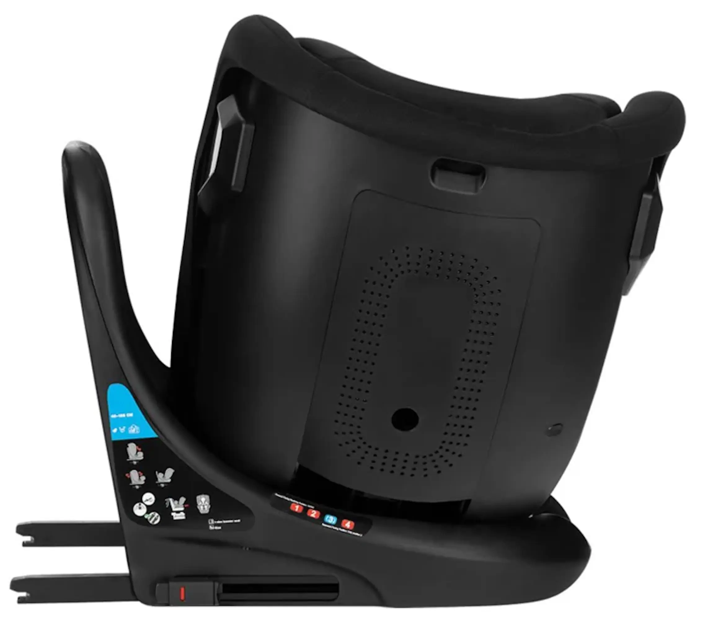 Автокресло Kikka Boo i-Roll i-Size (Black) - 8