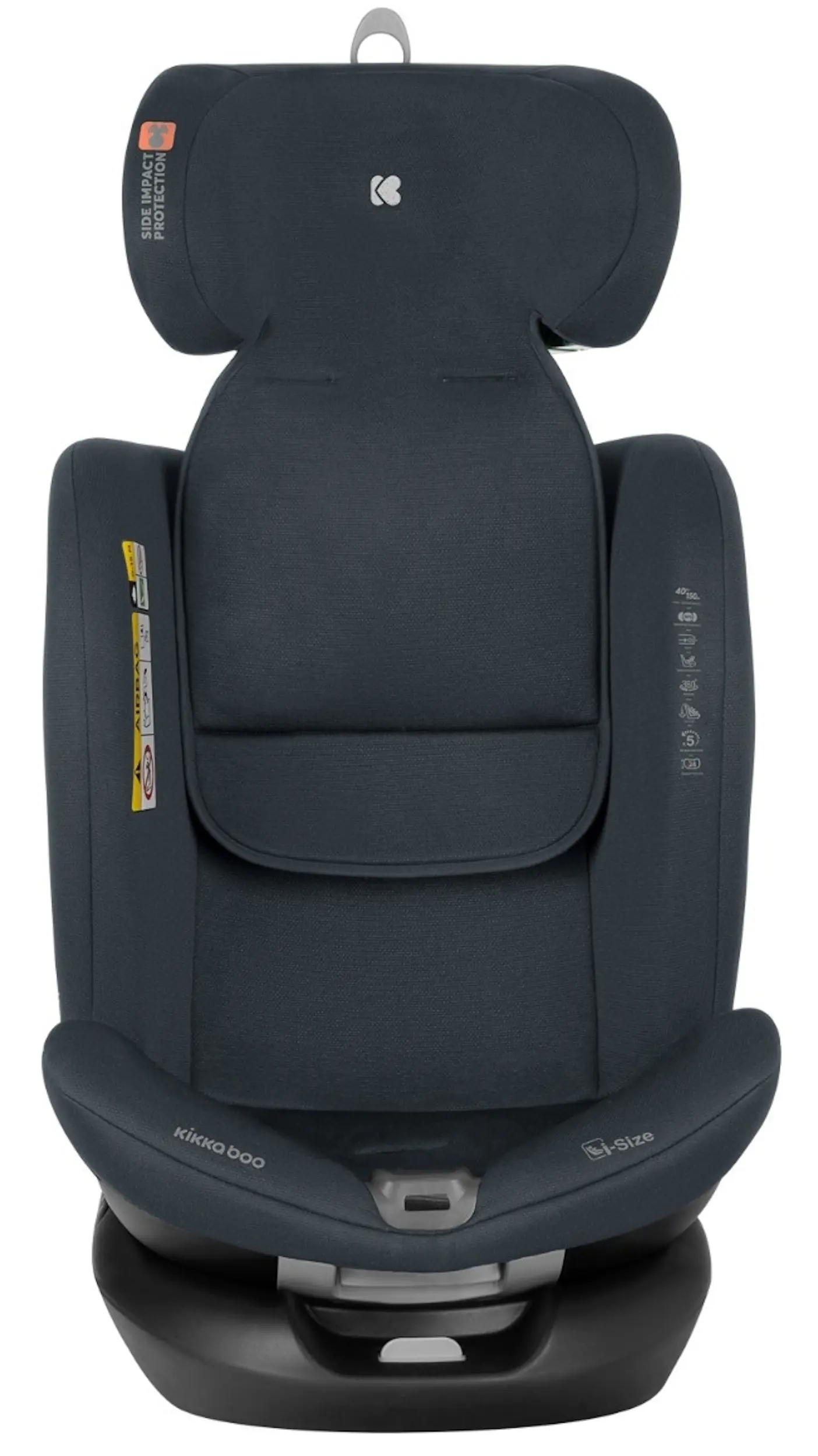 Автокресло Kikka Boo i-Roll i-Size (Dark Grey) - 4