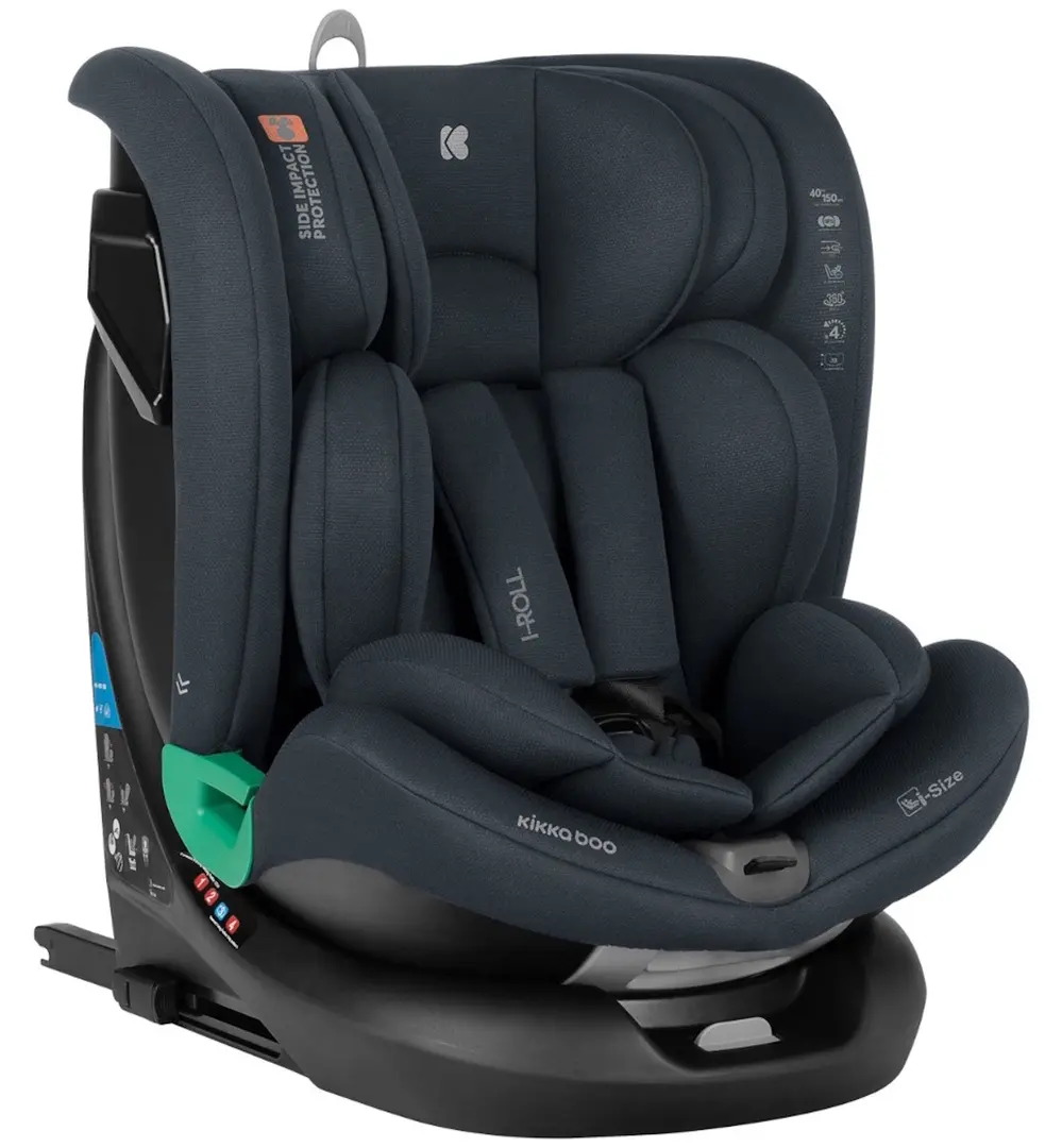 Автокресло Kikka Boo i-Roll i-Size (Dark Grey)