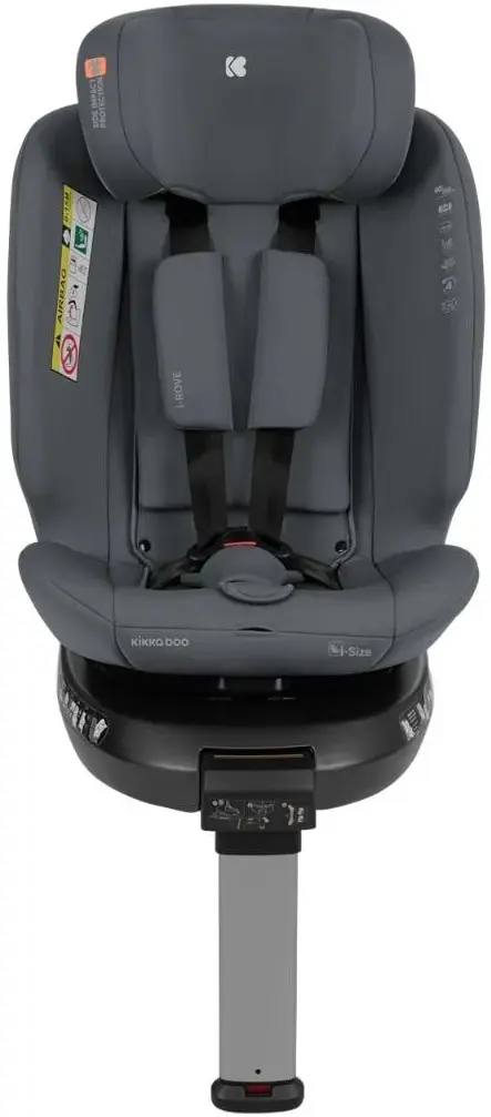 Scaun auto Kikka Boo i-Rove i-Size (Dark Grey) - 6