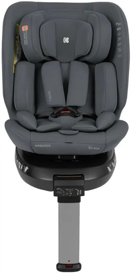 Scaun auto Kikka Boo i-Rove i-Size (Dark Grey)