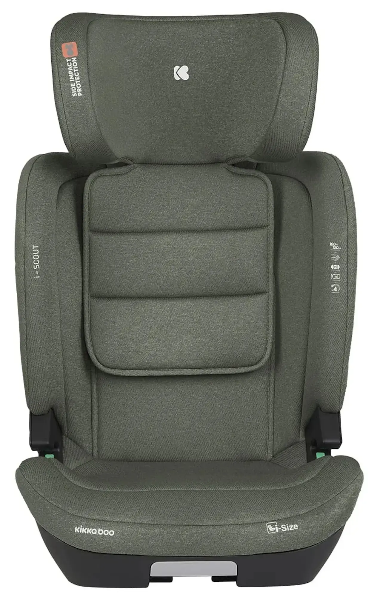 Scaun auto Kikka Boo i-Scout i-Size Isofix (Army Green) - 2