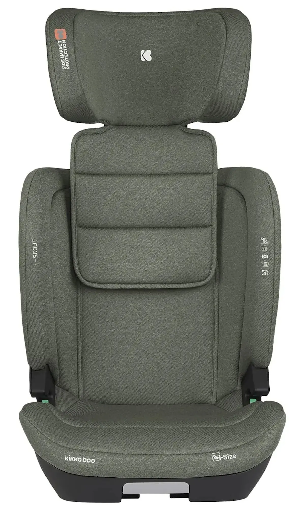 Scaun auto Kikka Boo i-Scout i-Size Isofix (Army Green) - 3