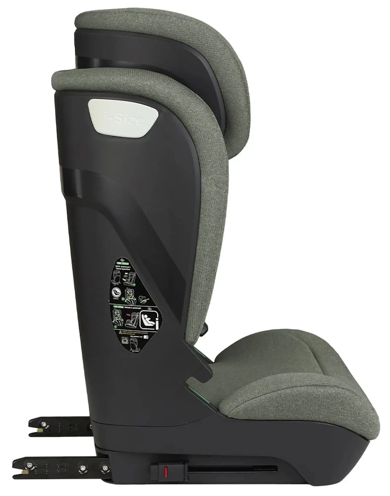 Scaun auto Kikka Boo i-Scout i-Size Isofix (Army Green) - 6