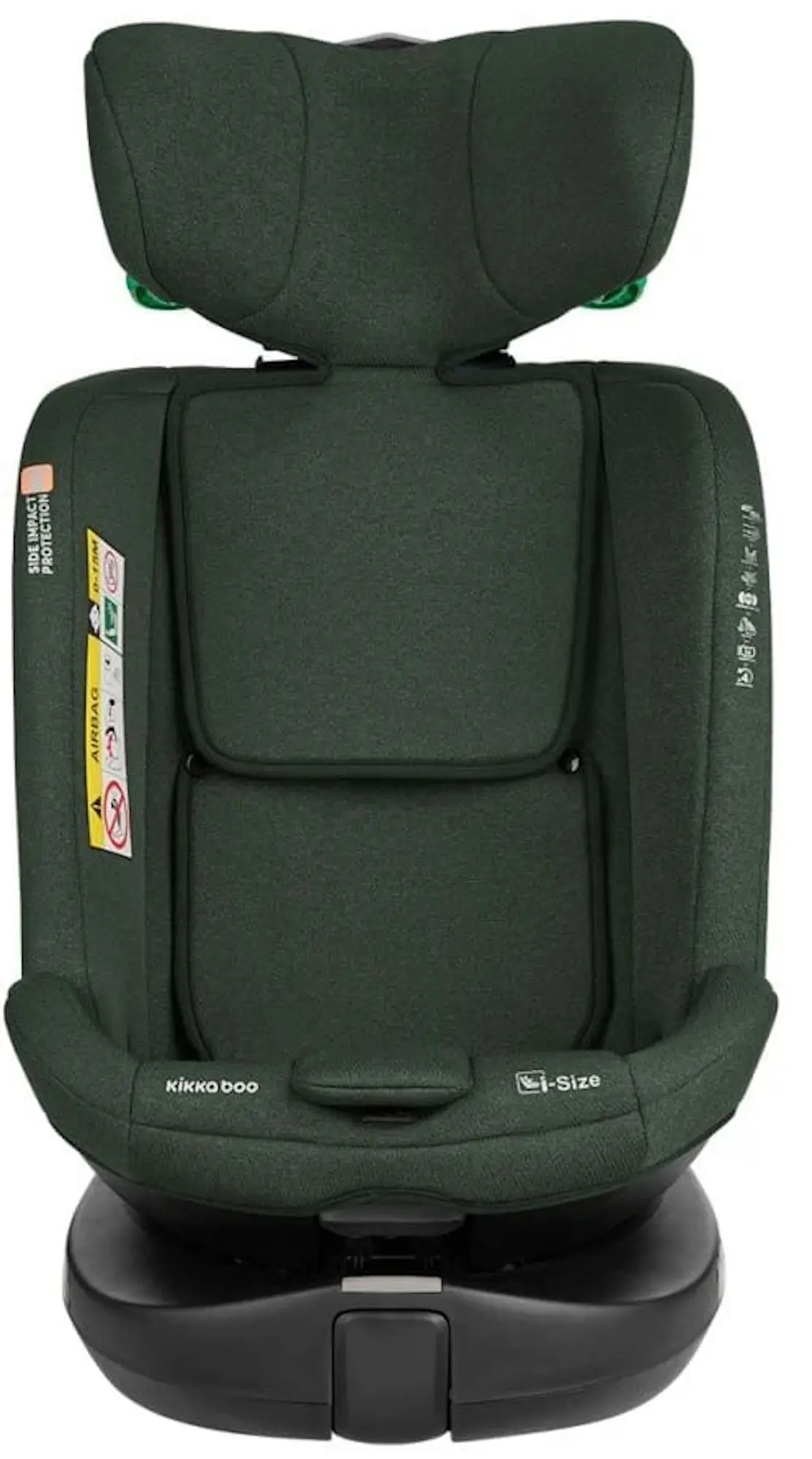 Scaun auto Kikka Boo i-Secure i-Size Isofix (Army Green) - 8