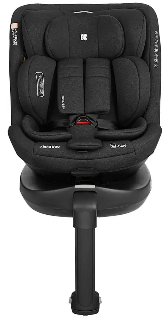 Автокресло Kikka Boo i-Secure i-Size Isofix (Black)
