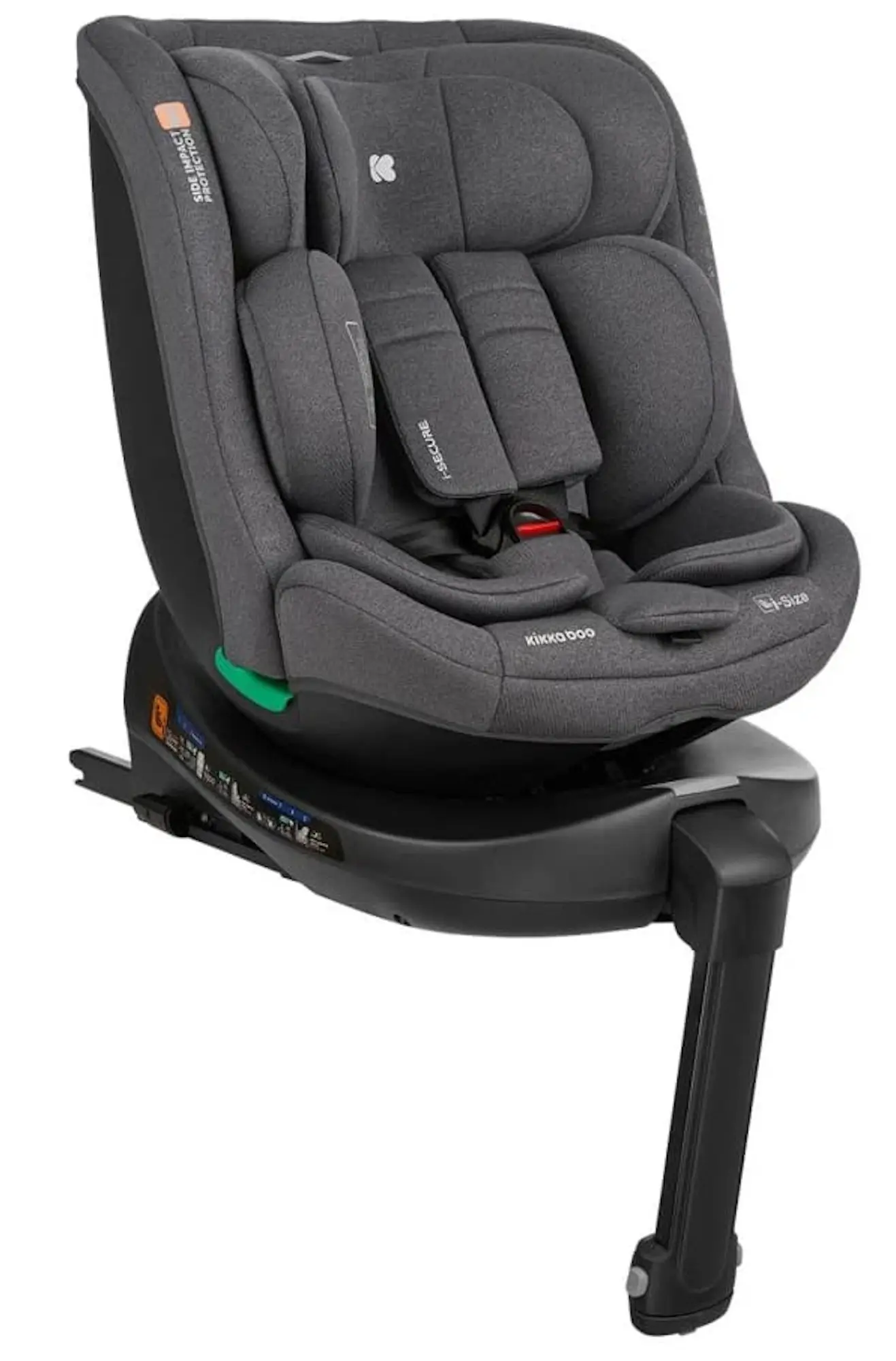 Автокресло Kikka Boo i-Secure i-Size Isofix (Dark Grey) - 2
