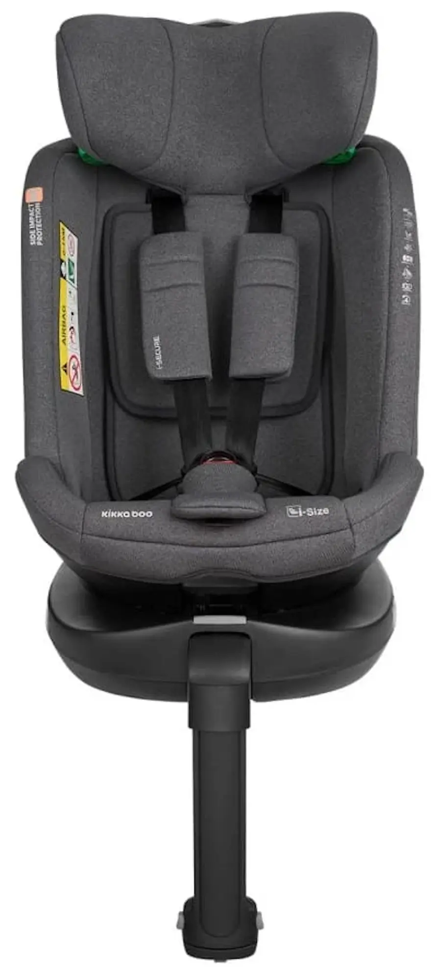 Автокресло Kikka Boo i-Secure i-Size Isofix (Dark Grey) - 3
