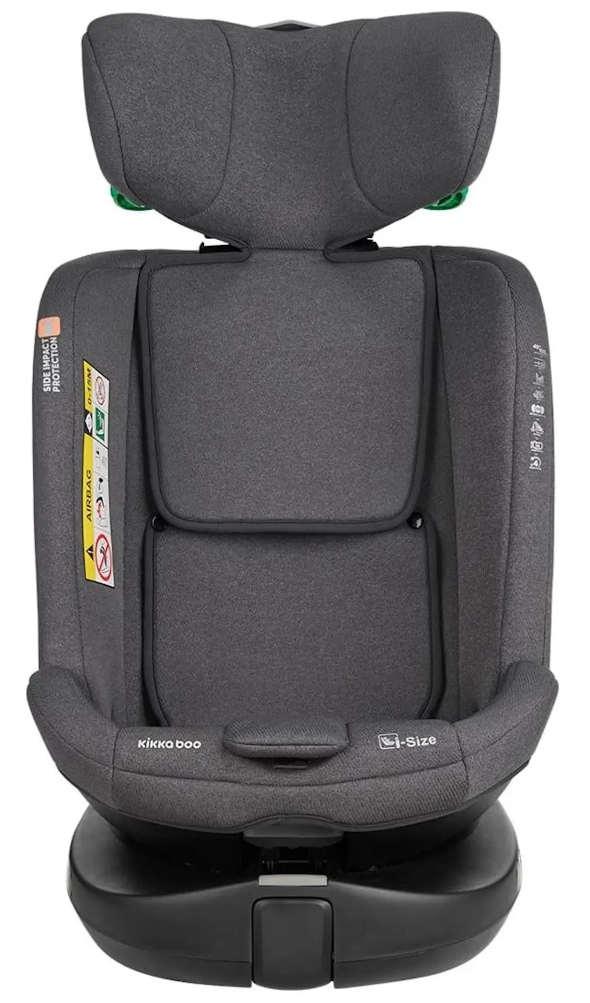 Автокресло Kikka Boo i-Secure i-Size Isofix (Dark Grey) - 9