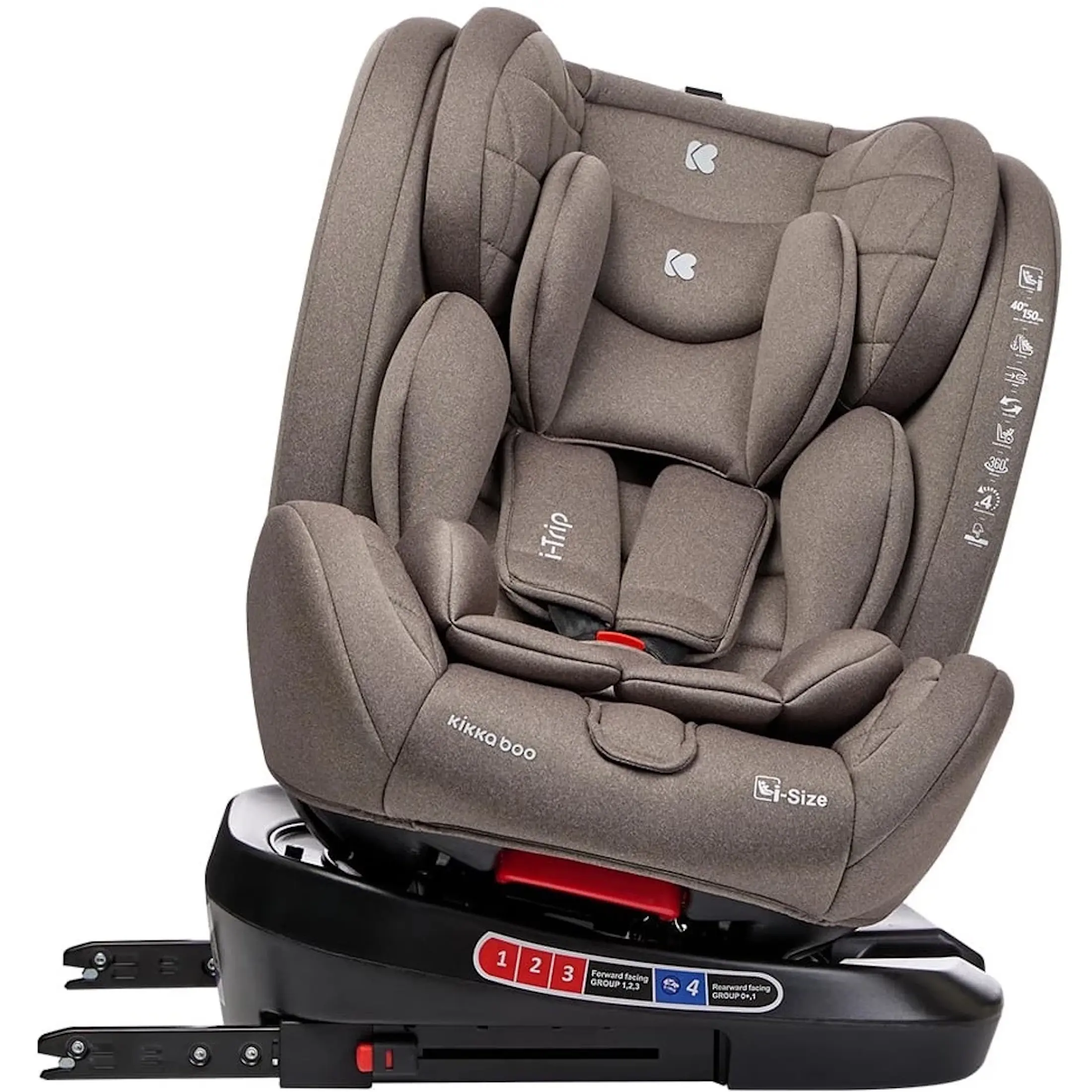 Scaun auto Kikka Boo i-Trip i-Size (Beige)