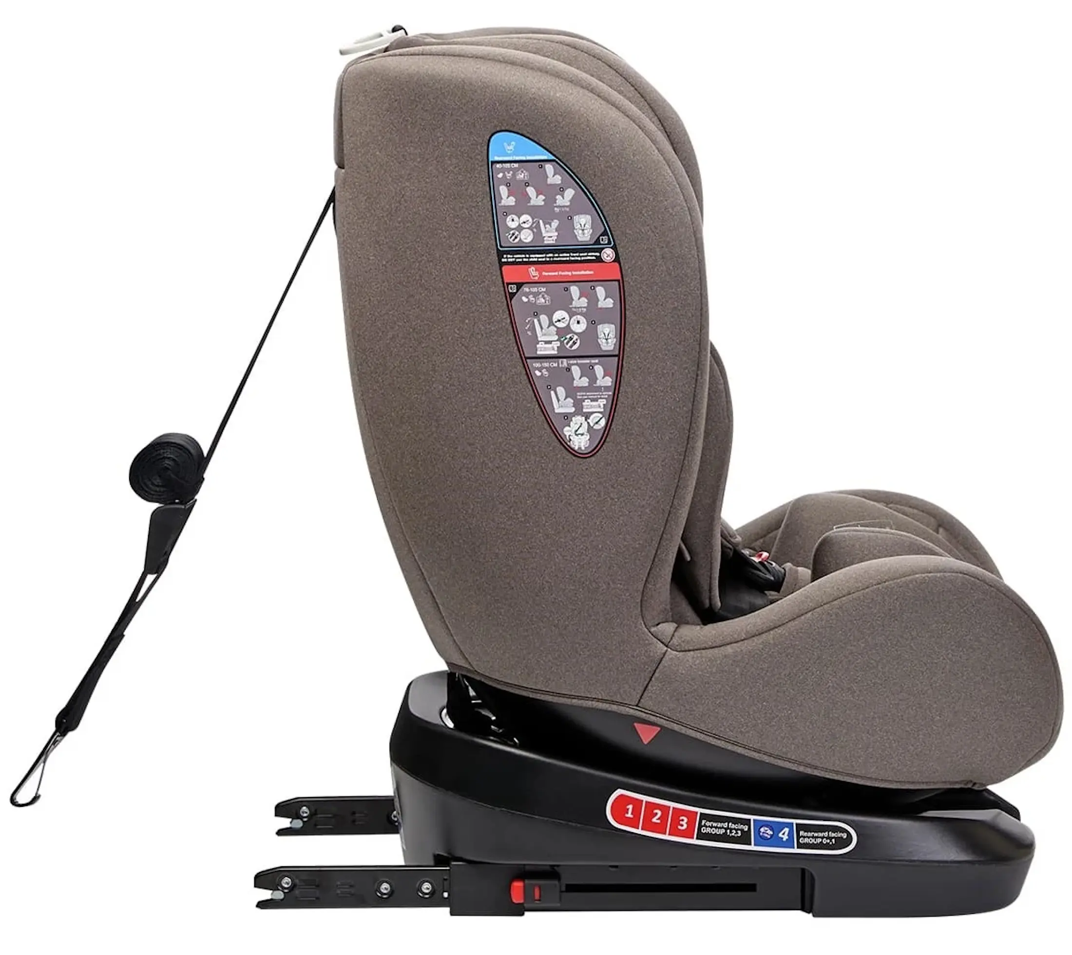 Scaun auto Kikka Boo i-Trip i-Size (Beige)