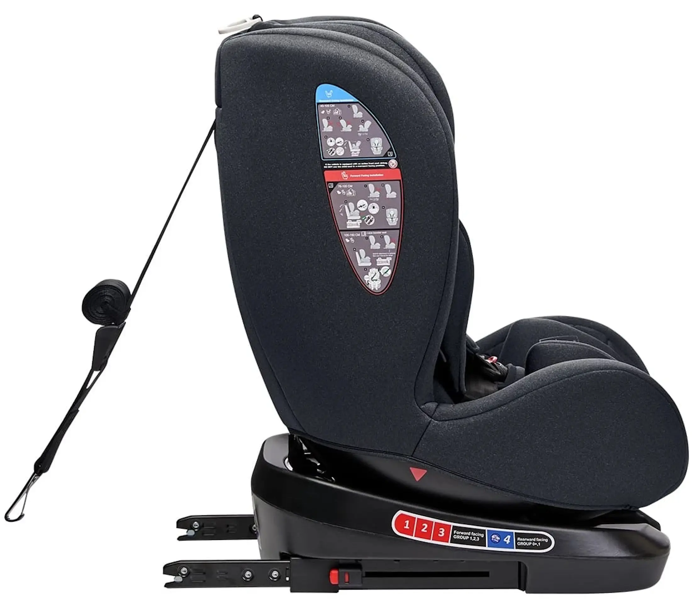 Scaun auto Kikka Boo i-Trip i-Size (Grey)