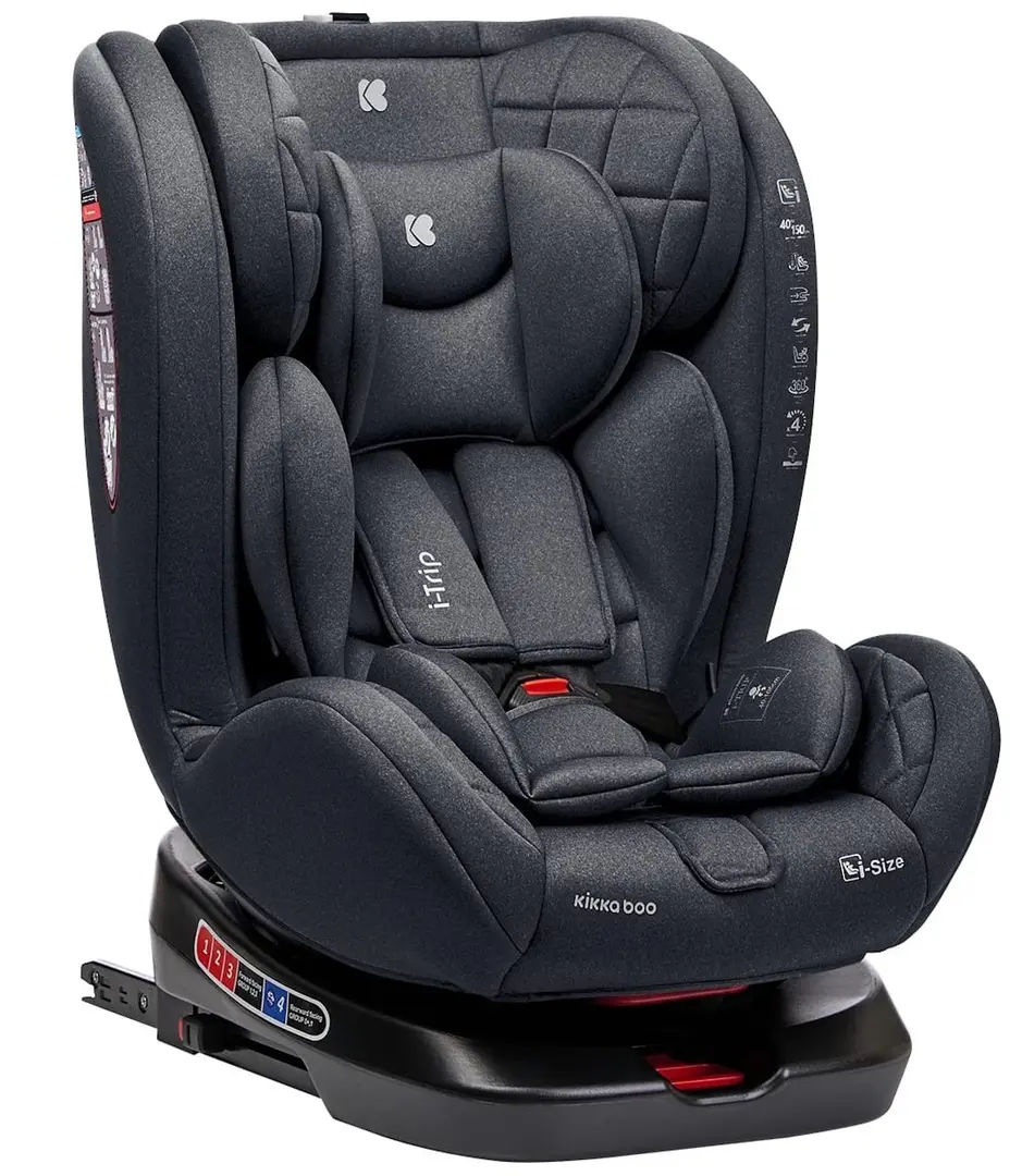 Scaun auto Kikka Boo i-Trip i-Size (Grey)