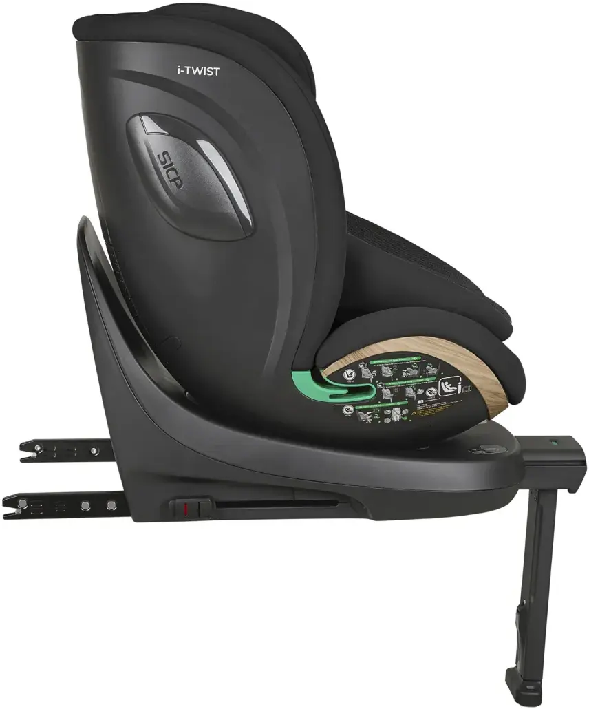 Scaun auto Kikka Boo i-Twist 2026 (Black) - 4