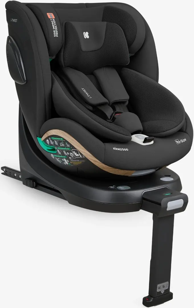 Scaun auto Kikka Boo i-Twist 2026 (Black)