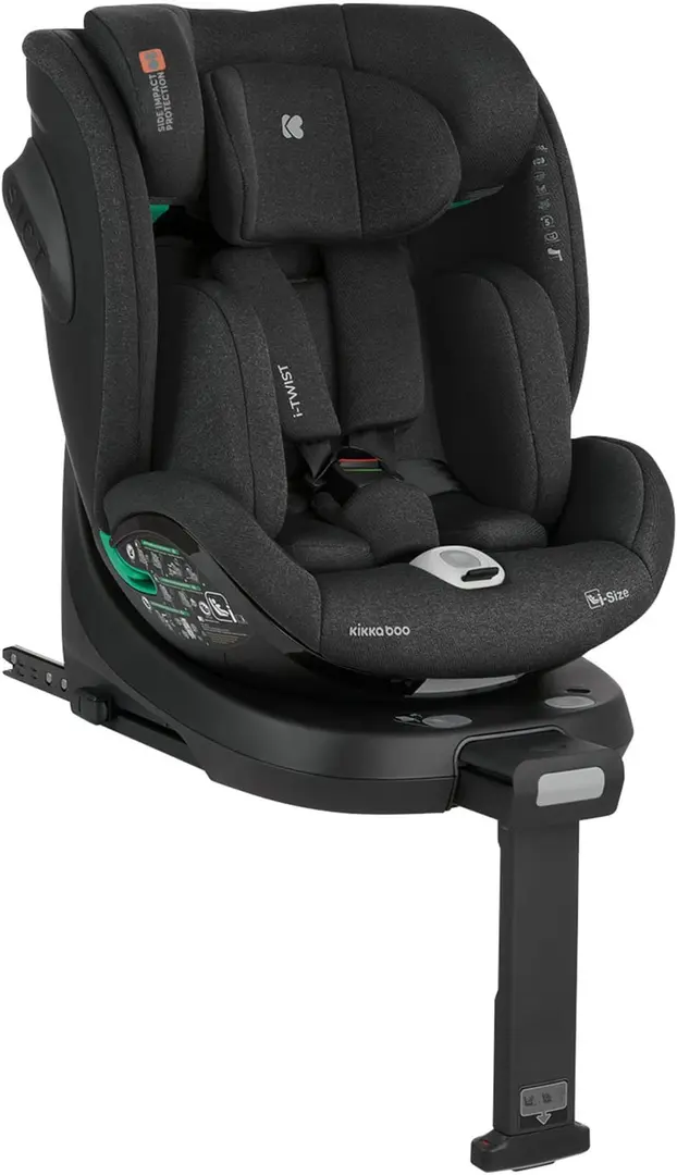 Scaun auto Kikka Boo i-Twist (Black)