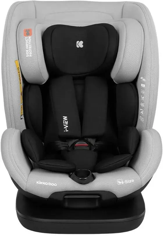Scaun auto Kikka Boo i-View i-Size (Light Grey) - 2