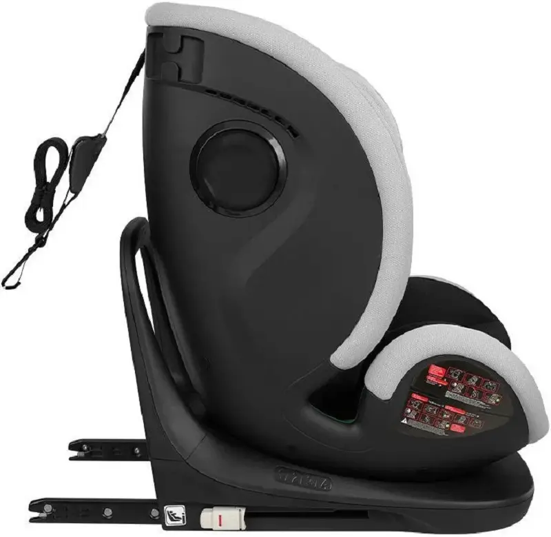 Scaun auto Kikka Boo i-View i-Size (Light Grey) - 6