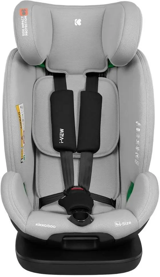 Scaun auto Kikka Boo i-View i-Size (Light Grey) - 8