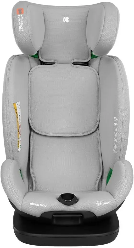 Scaun auto Kikka Boo i-View i-Size (Light Grey) - 9
