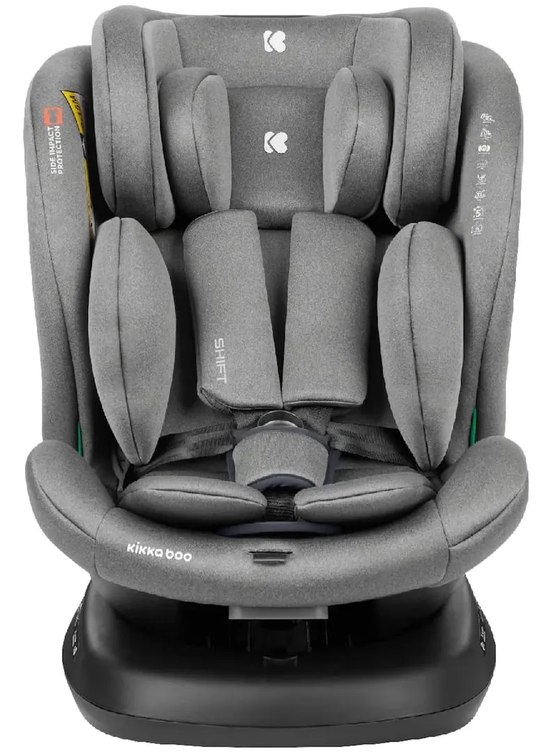 Scaun auto Kikka Boo Shift Isofix (Light Grey)