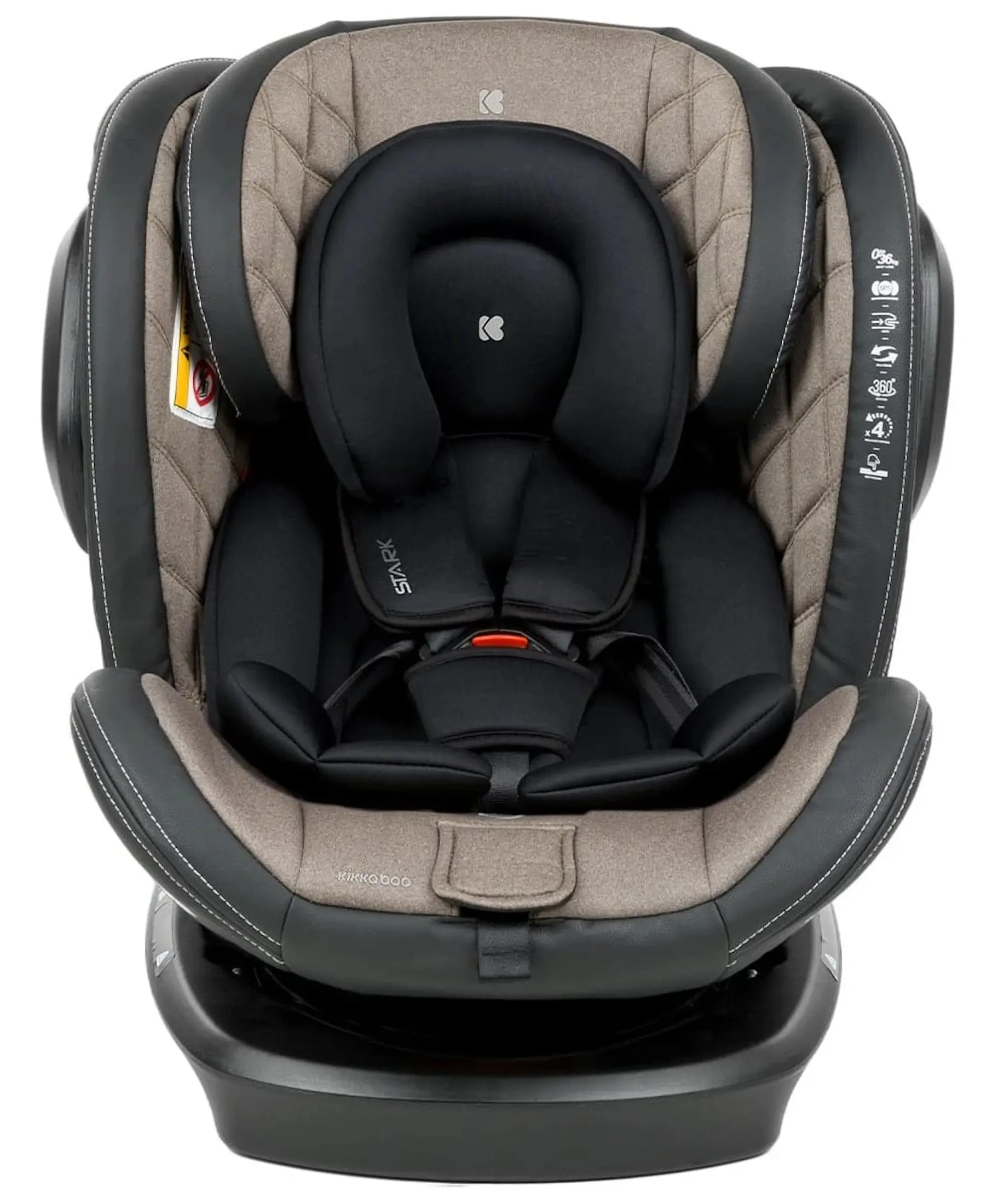 Scaun auto Kikka Boo Stark (Beige)